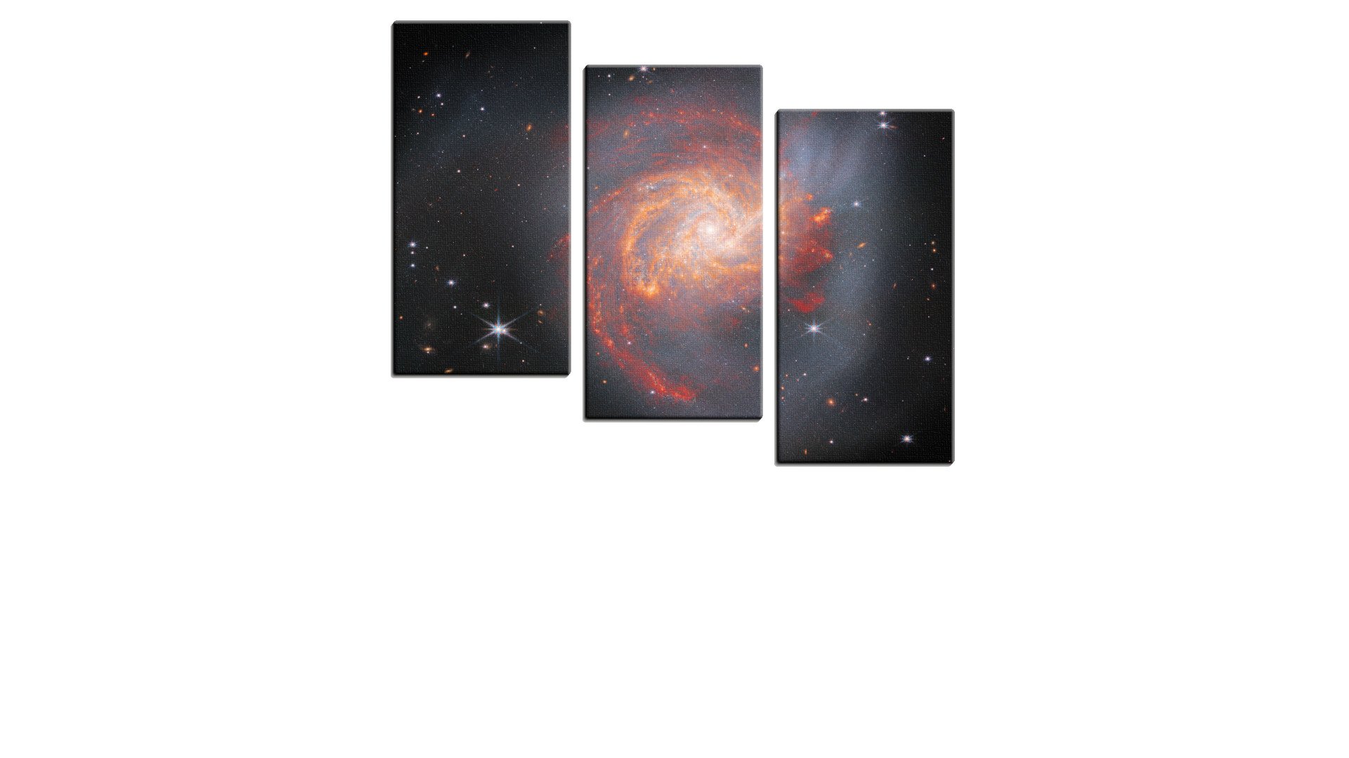 Webb Image of Peculiar Galaxy NGC 3256