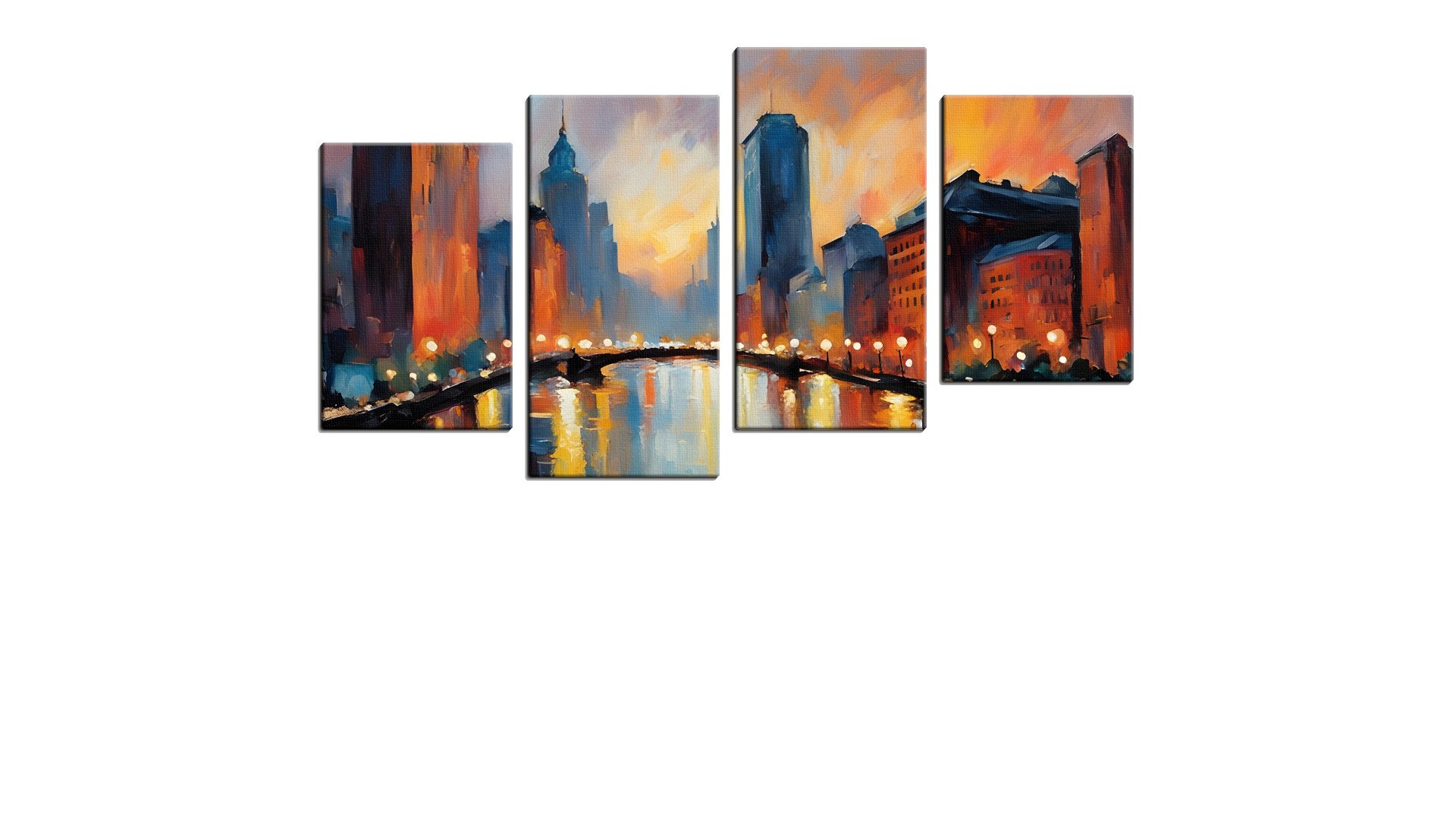 Painted City Quay of Lights
