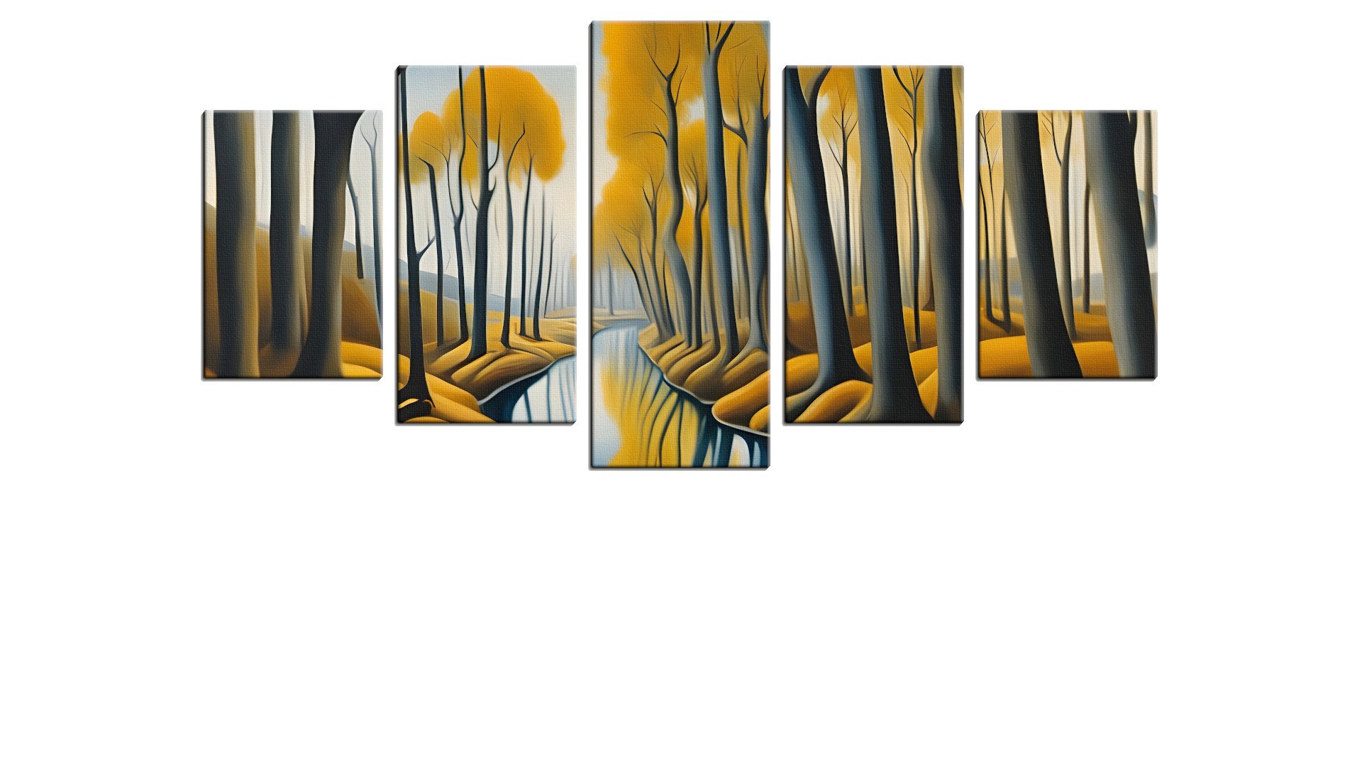 Psychedelic Brown Forest