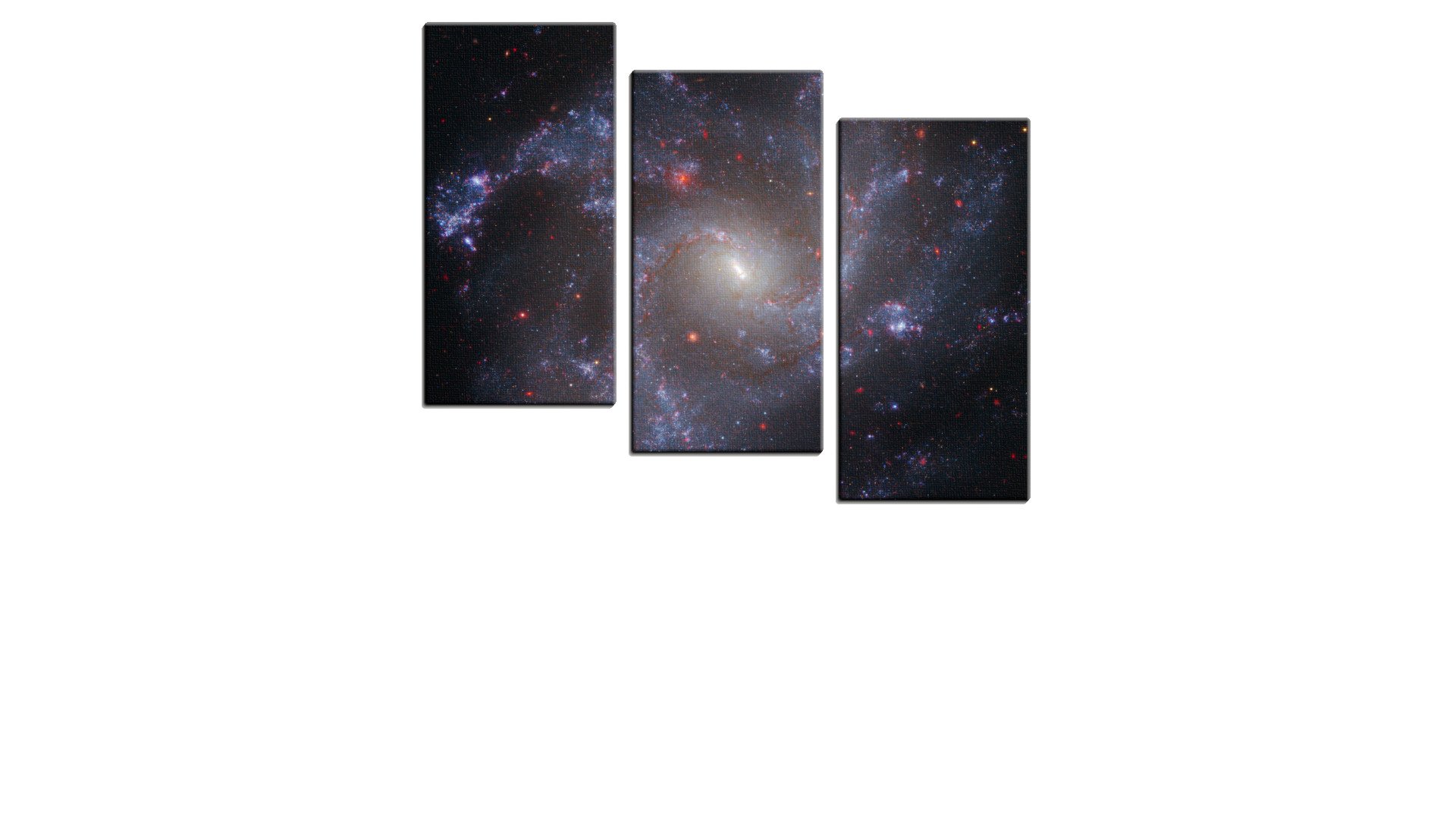 Webb and Hubble Image of Galaxy NGC 5468