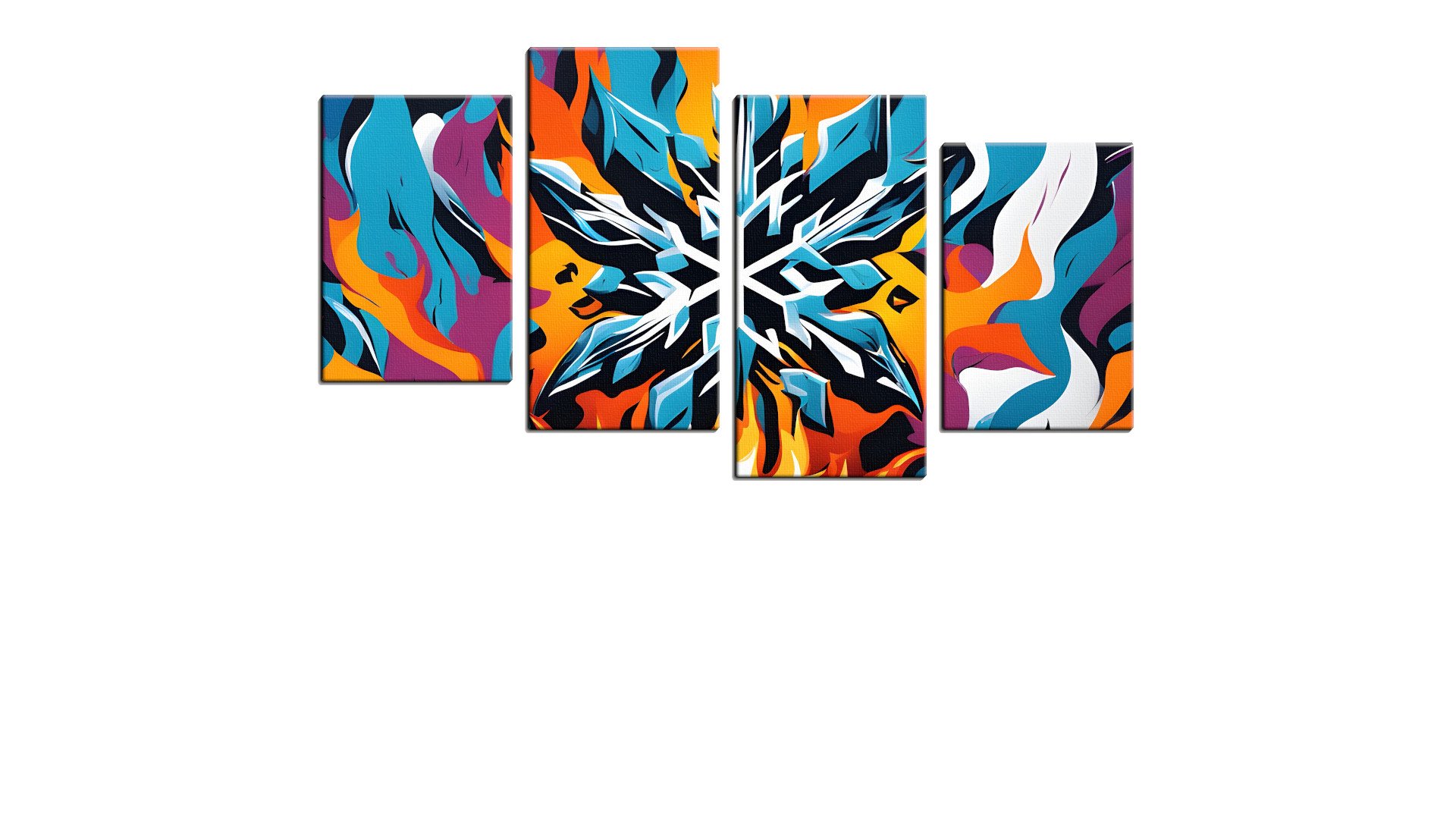 Snowflake on Fire