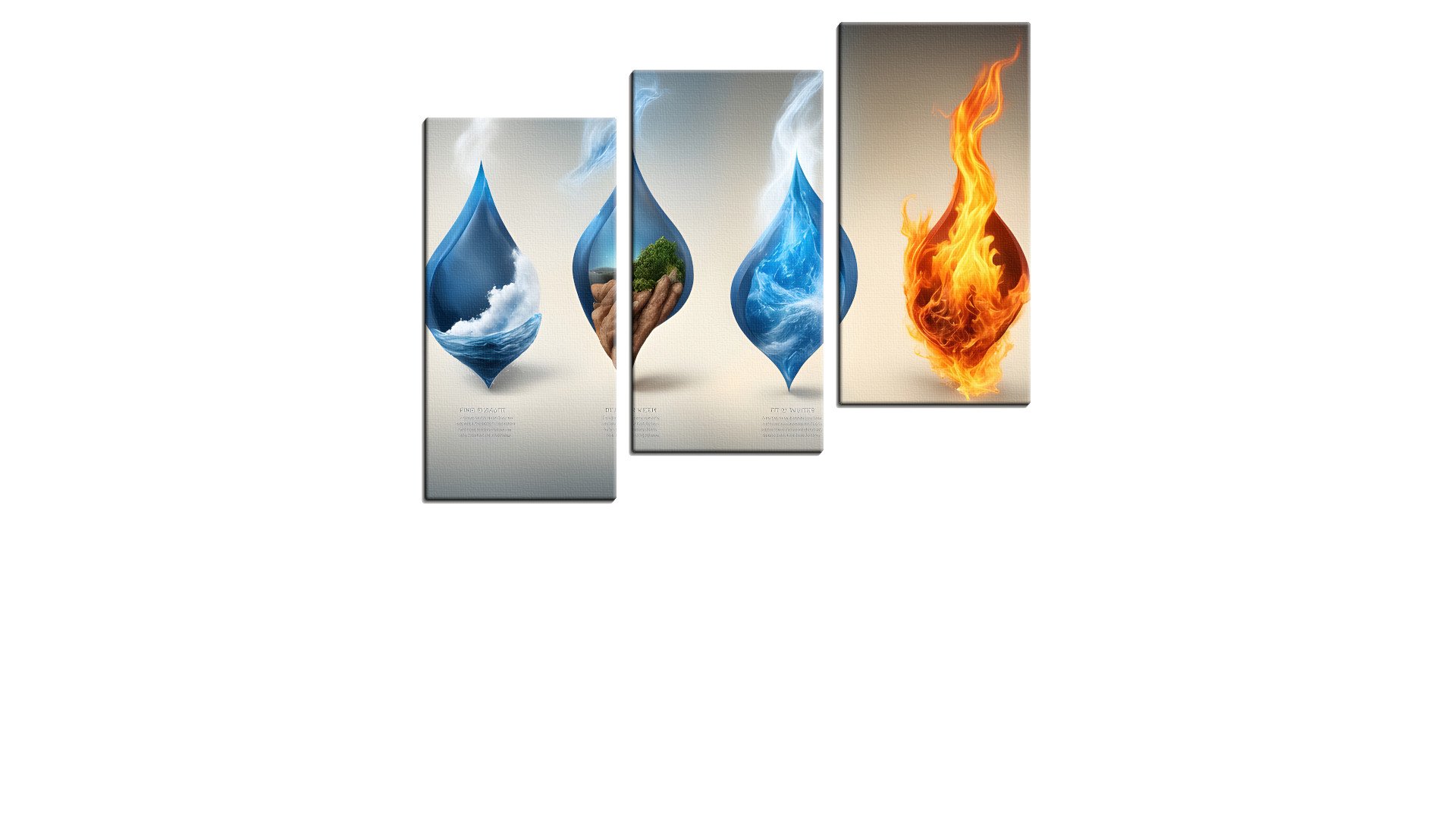 Depiction of the Four Elements