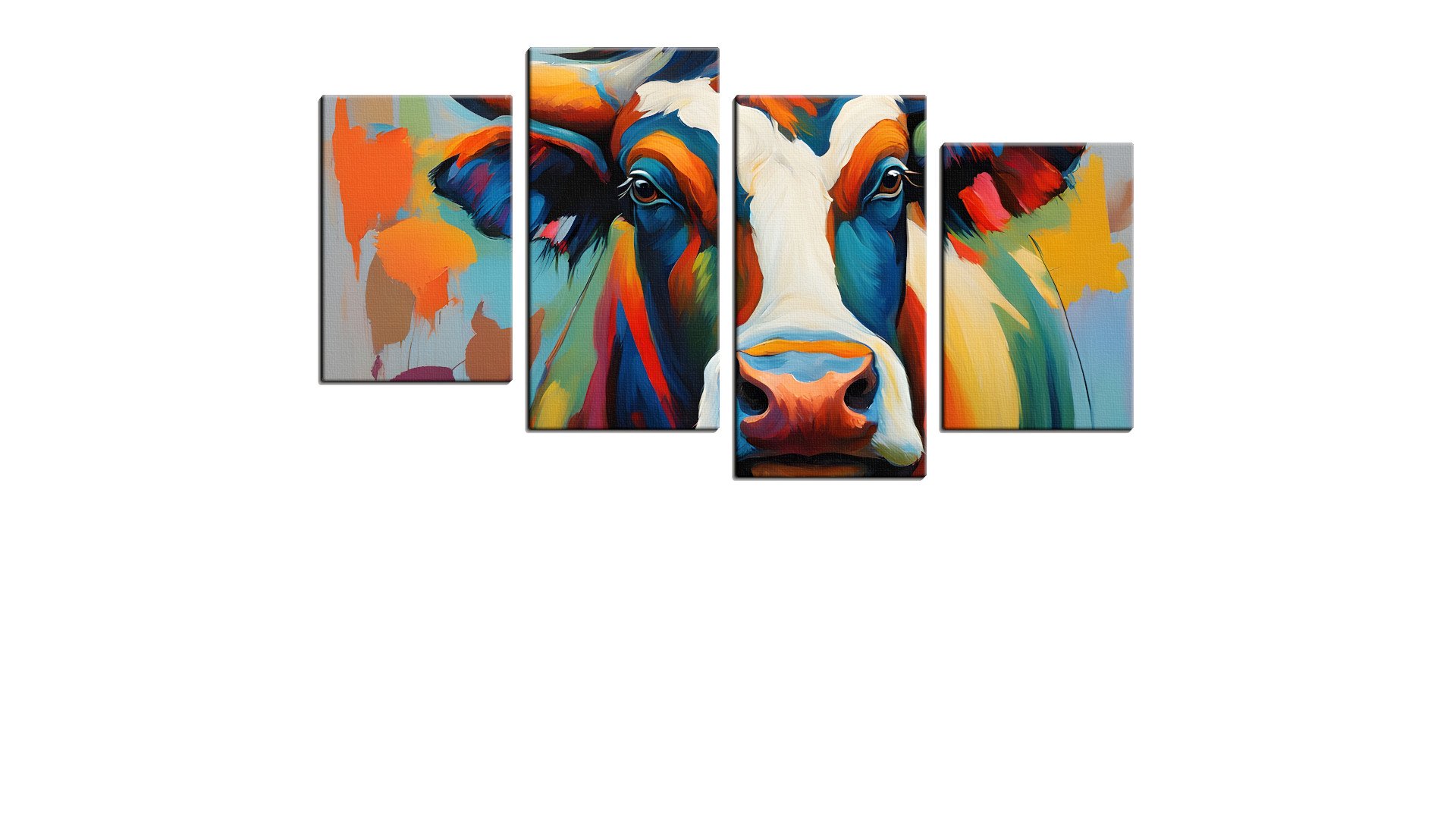Colourful Chilled Cow