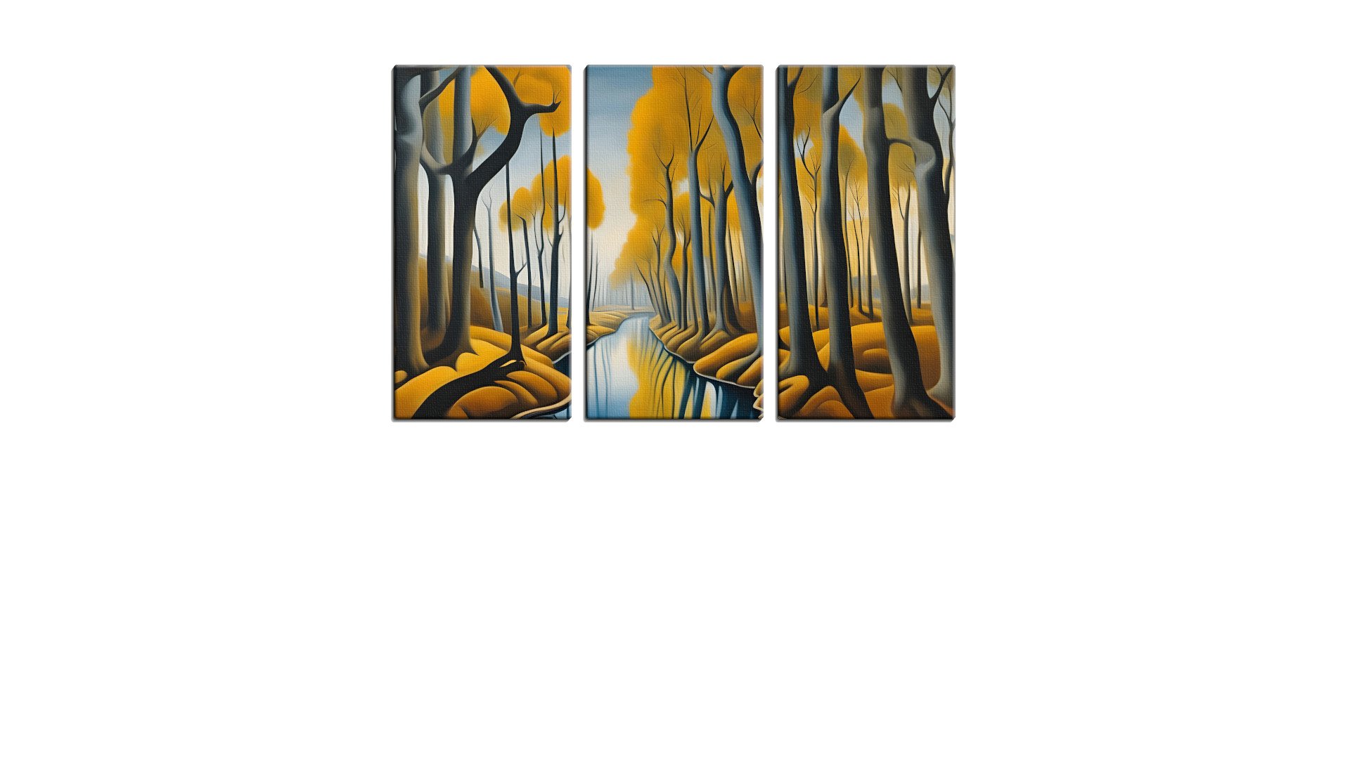 Psychedelic Brown Forest