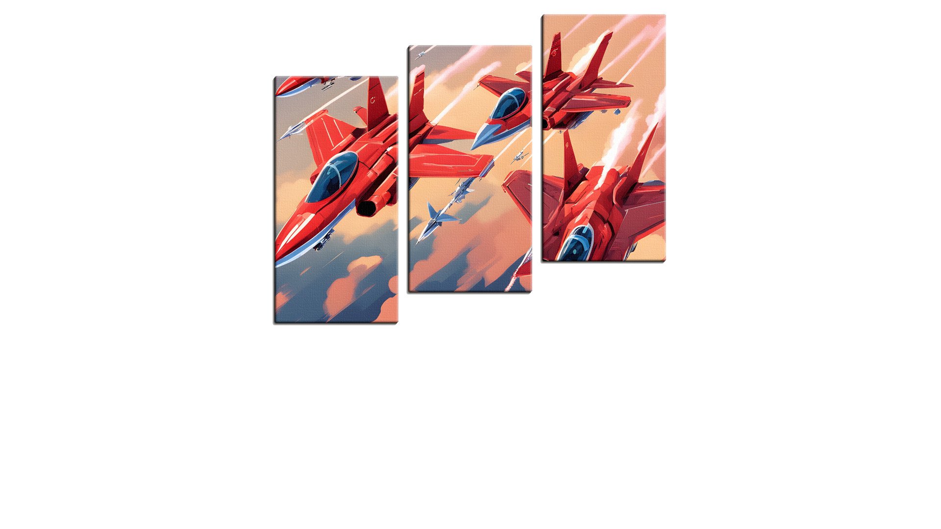 Group of Red Arrows