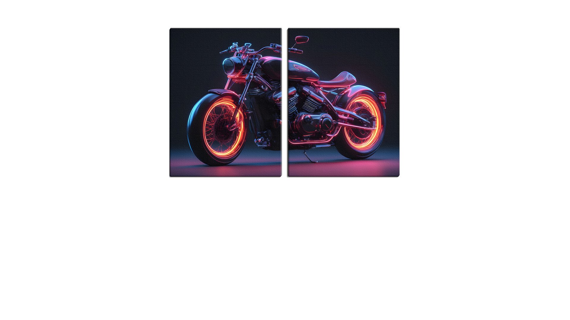 Neon Motorbike from Hell