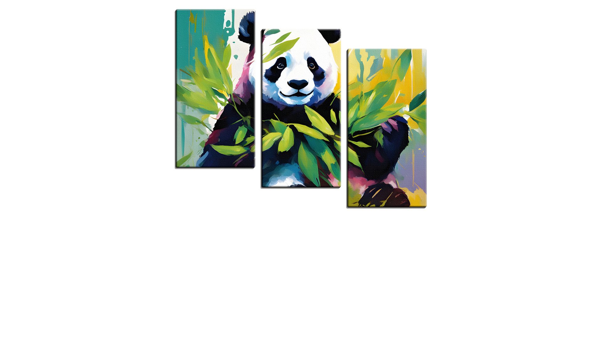 Panda Playing with their Food