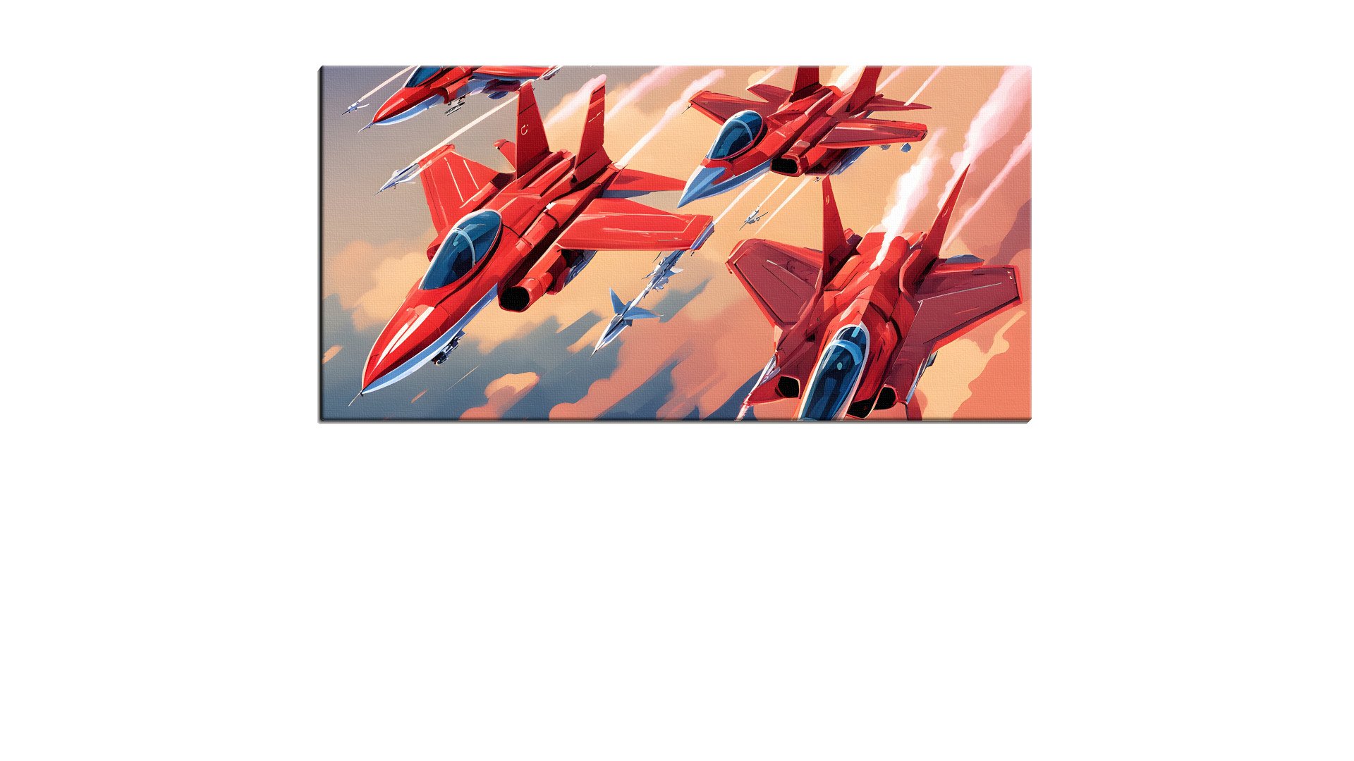 Group of Red Arrows