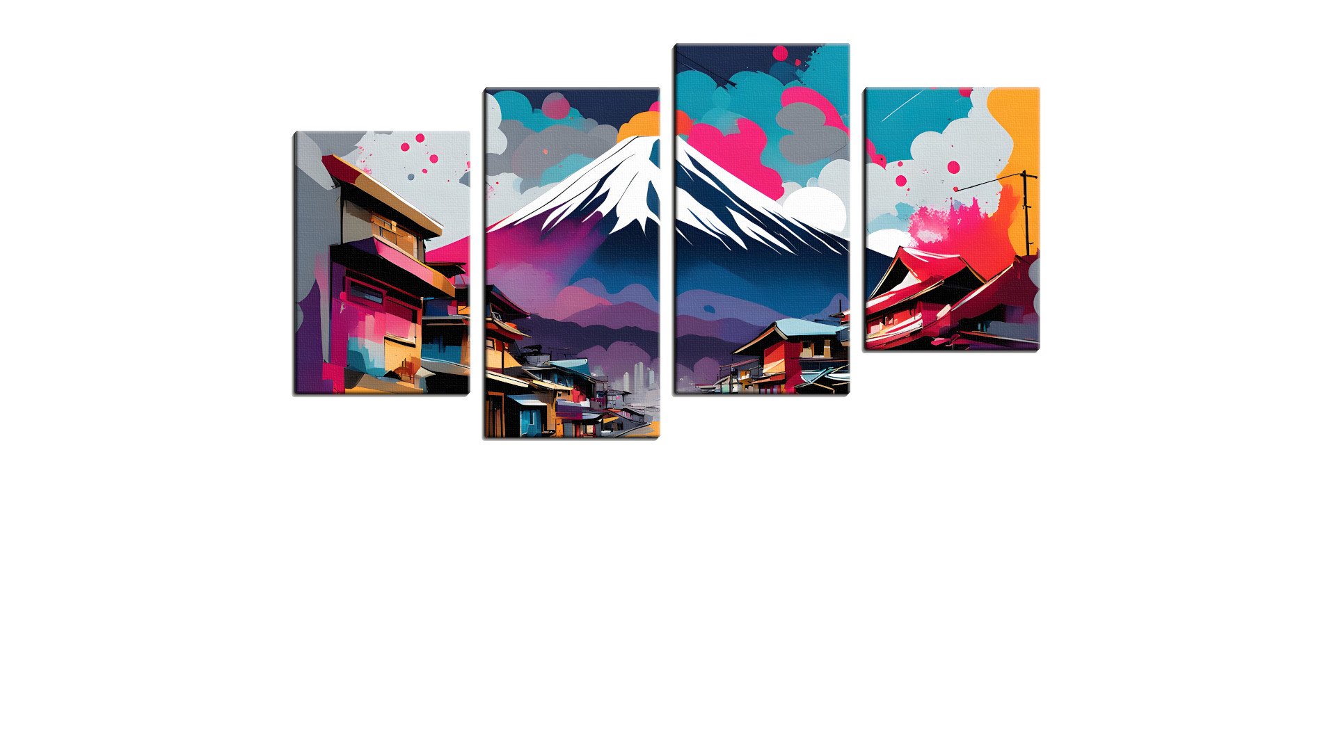 Artistic Mount Fuji