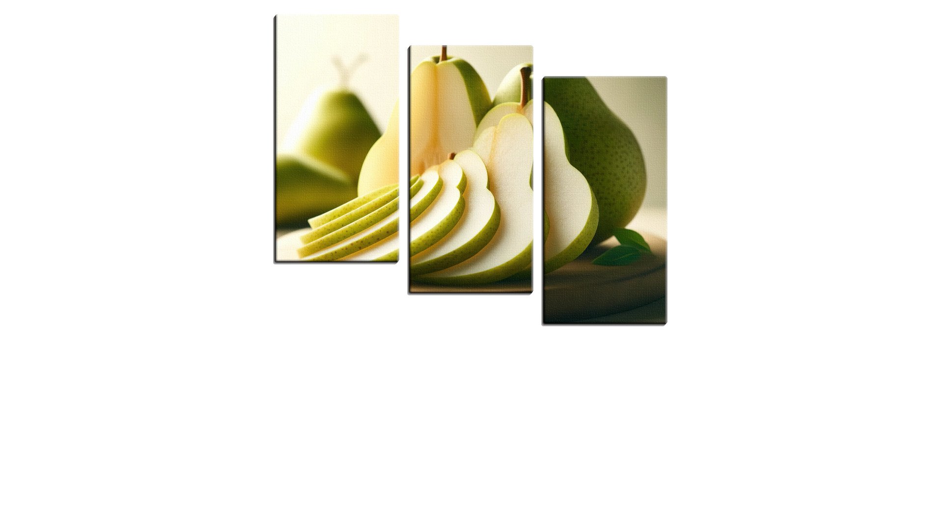 Plethora of Sliced Pear