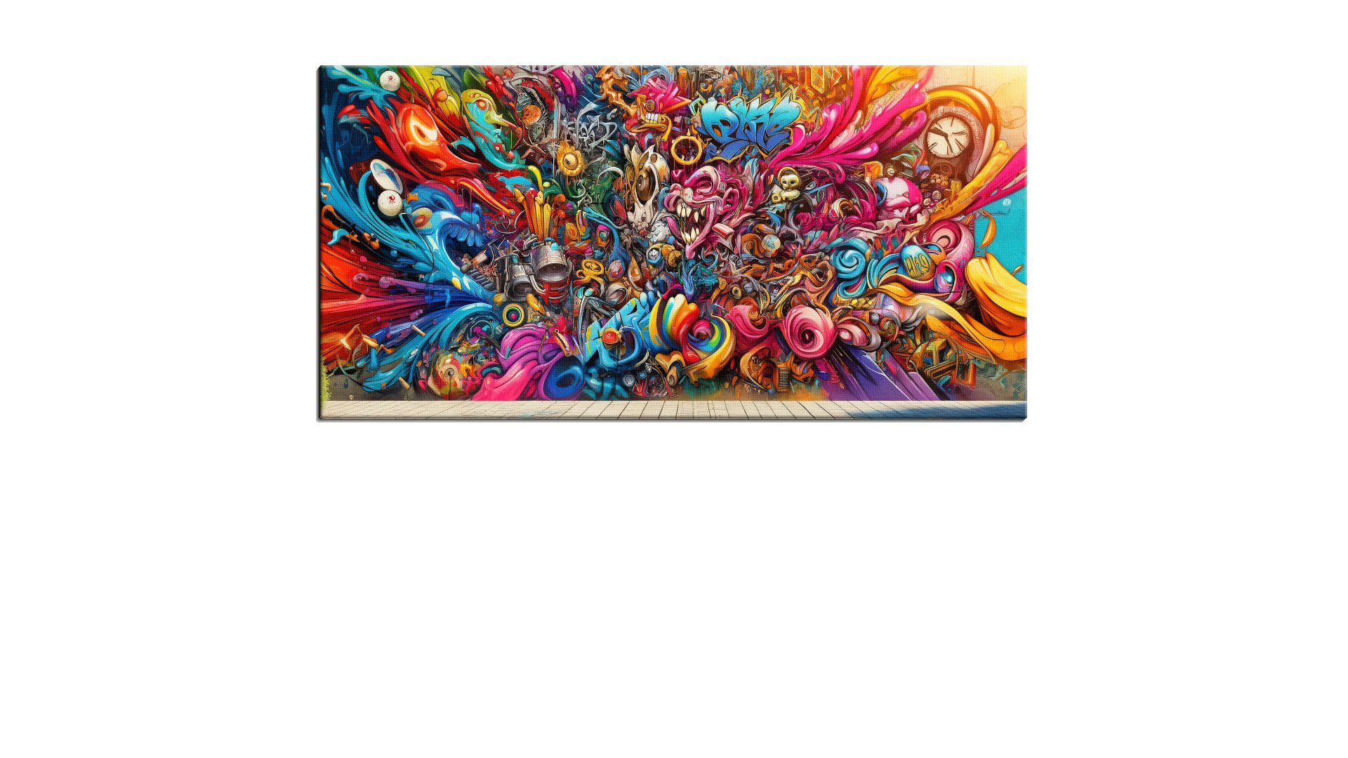 Striking Painting of Flowers