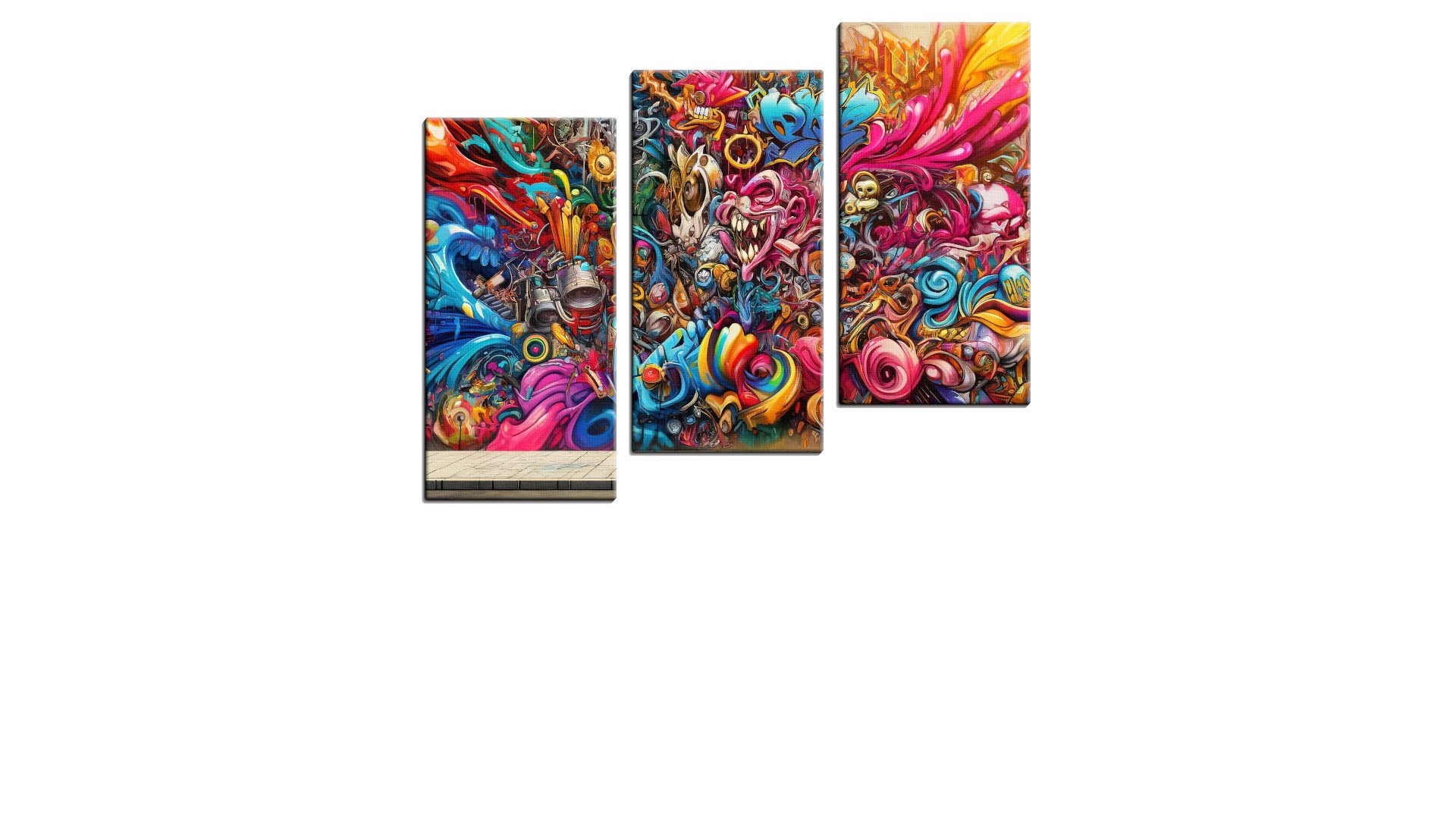 Striking Painting of Flowers