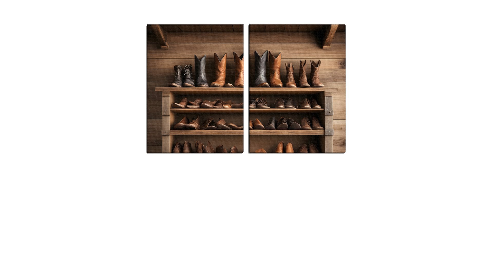 Wild West Shoe Rack