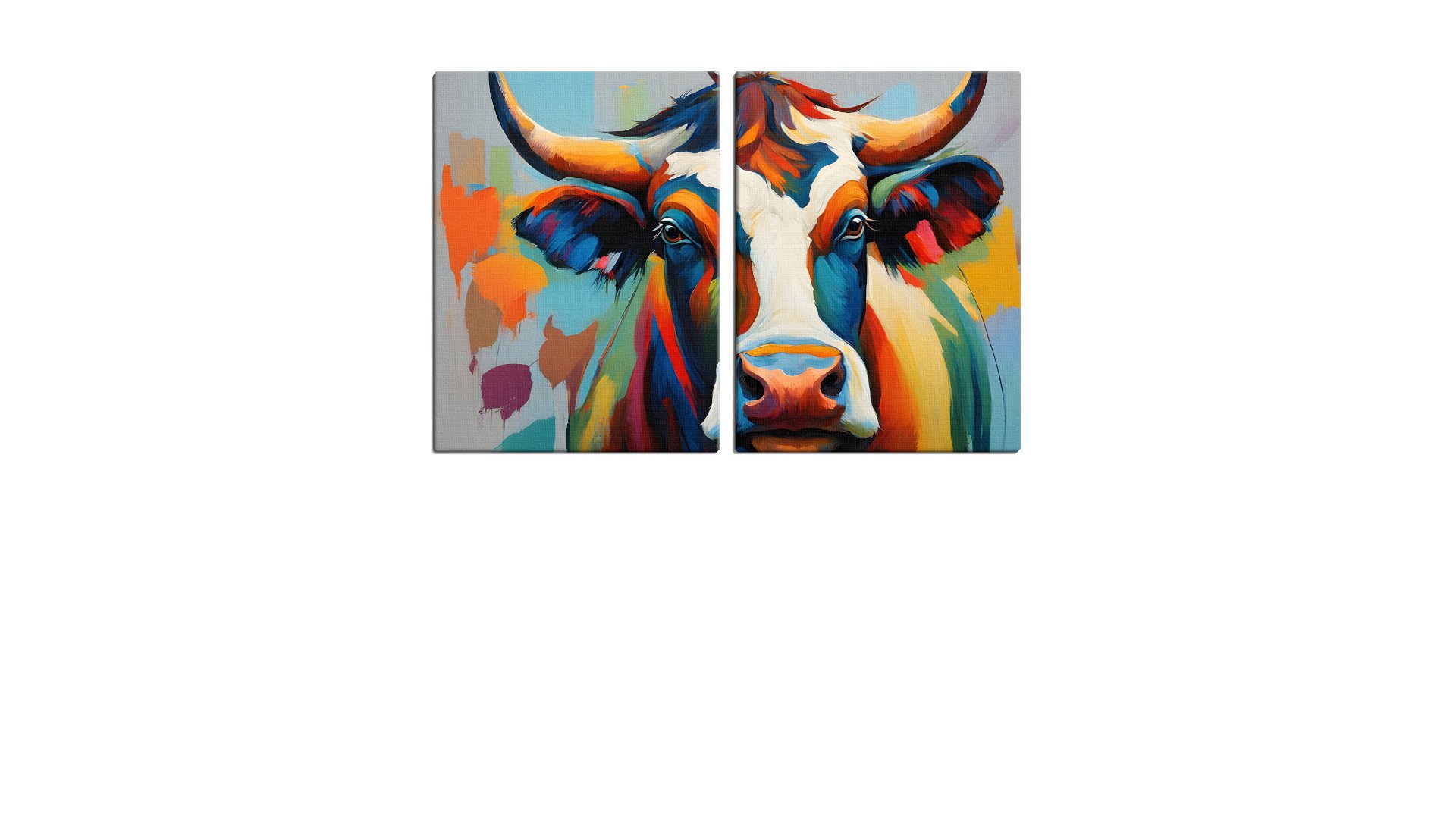 Colourful Chilled Cow