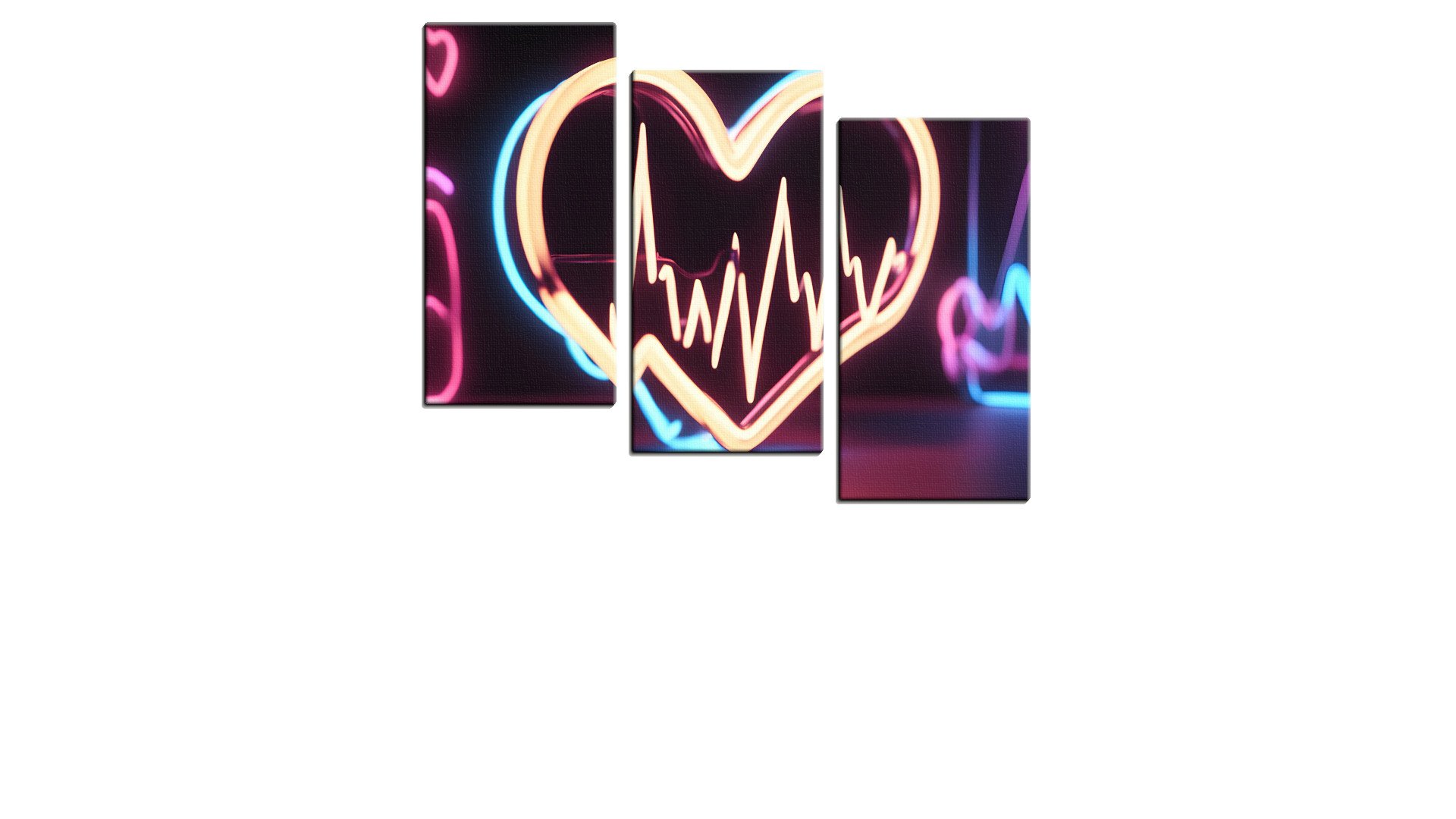 Neon Heartbeat Trace