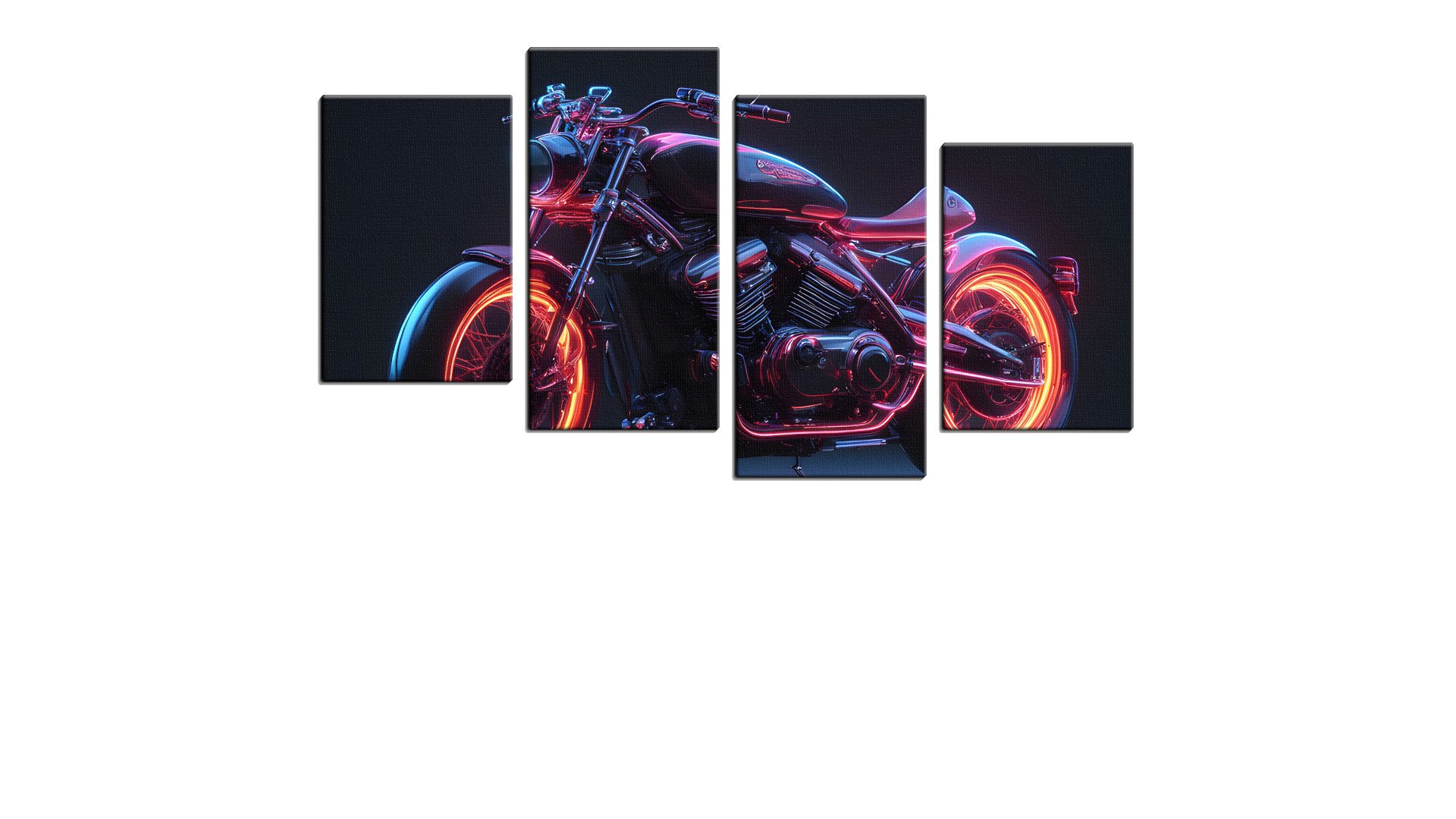 Neon Motorbike from Hell