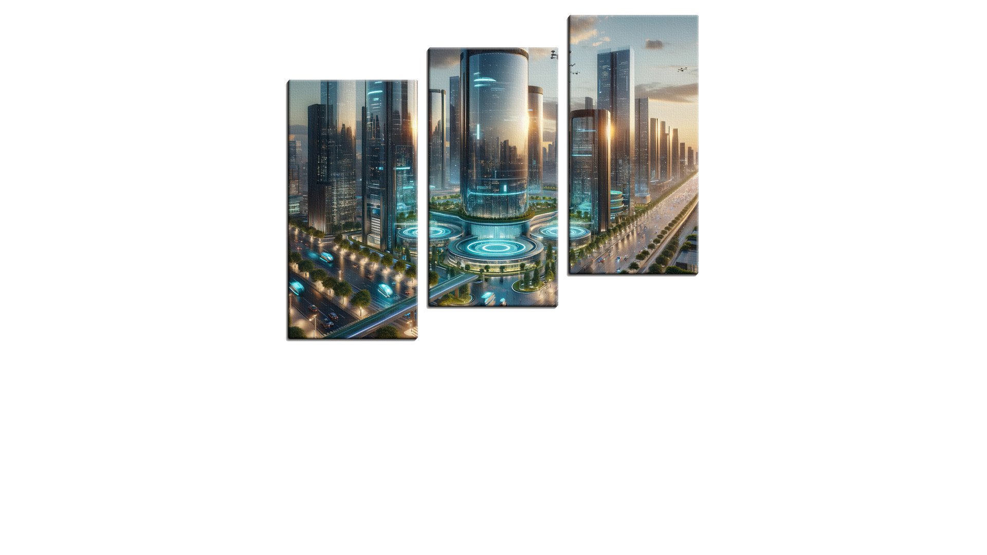 High Tech City of the Future