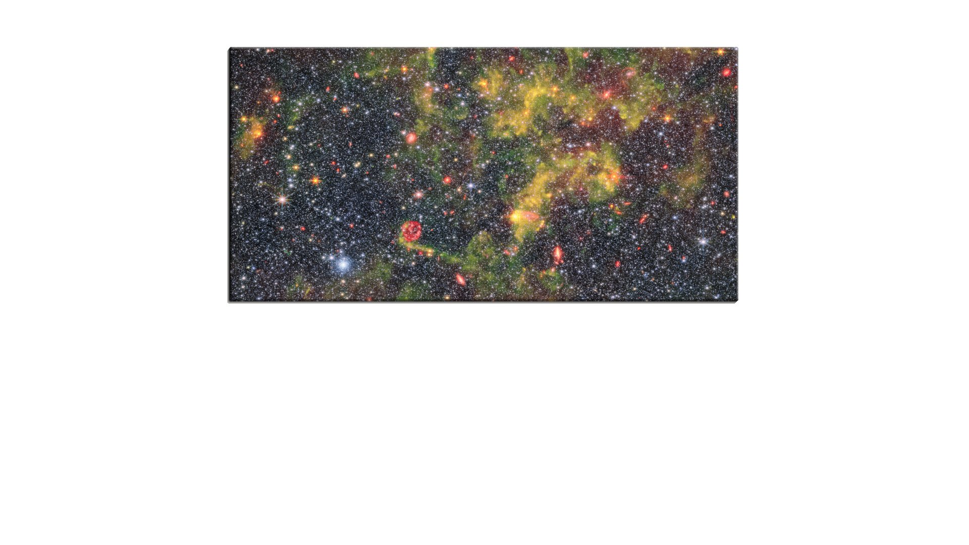 Webb Image of Irregular Galaxy NGC 6822