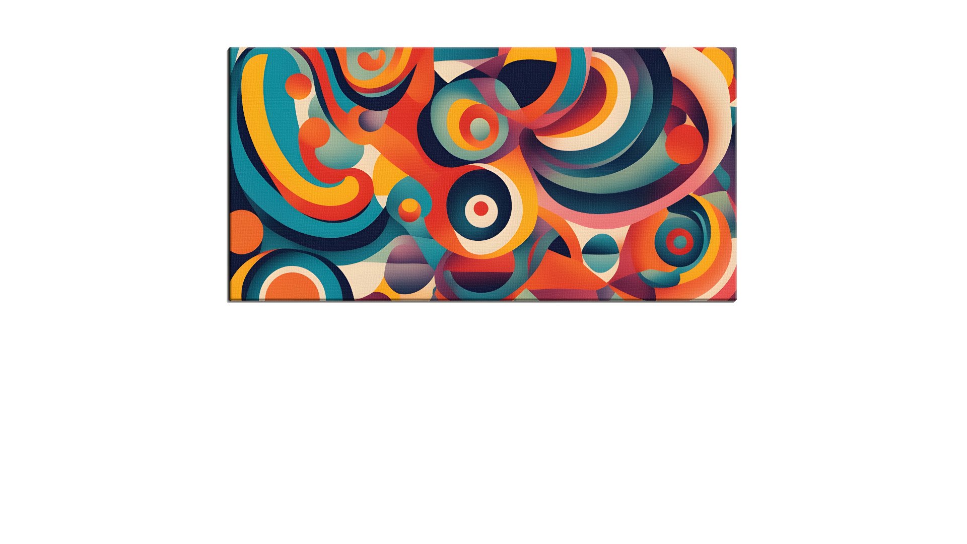 Geometric Piece of Dazzling Colour