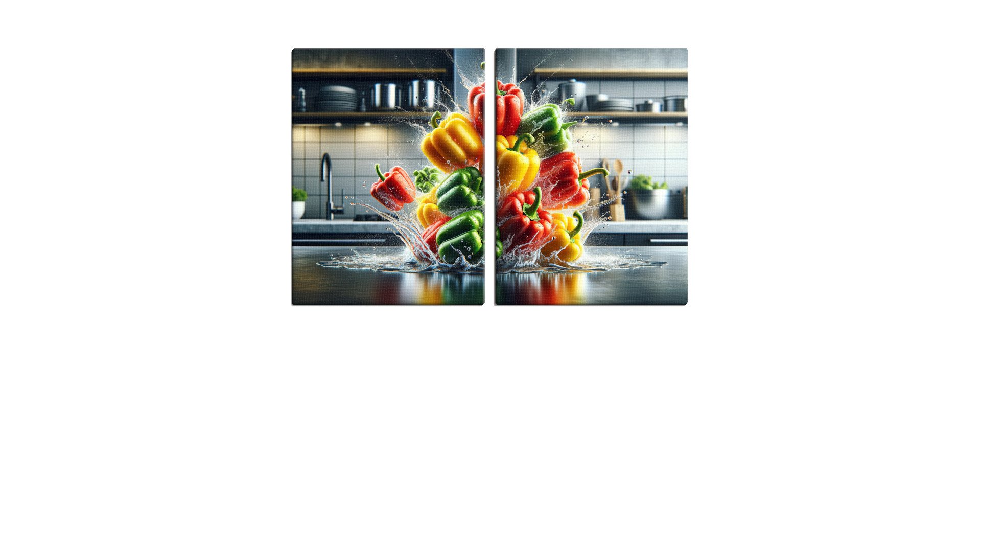 Mad Mash of Peppers in the Kitchen