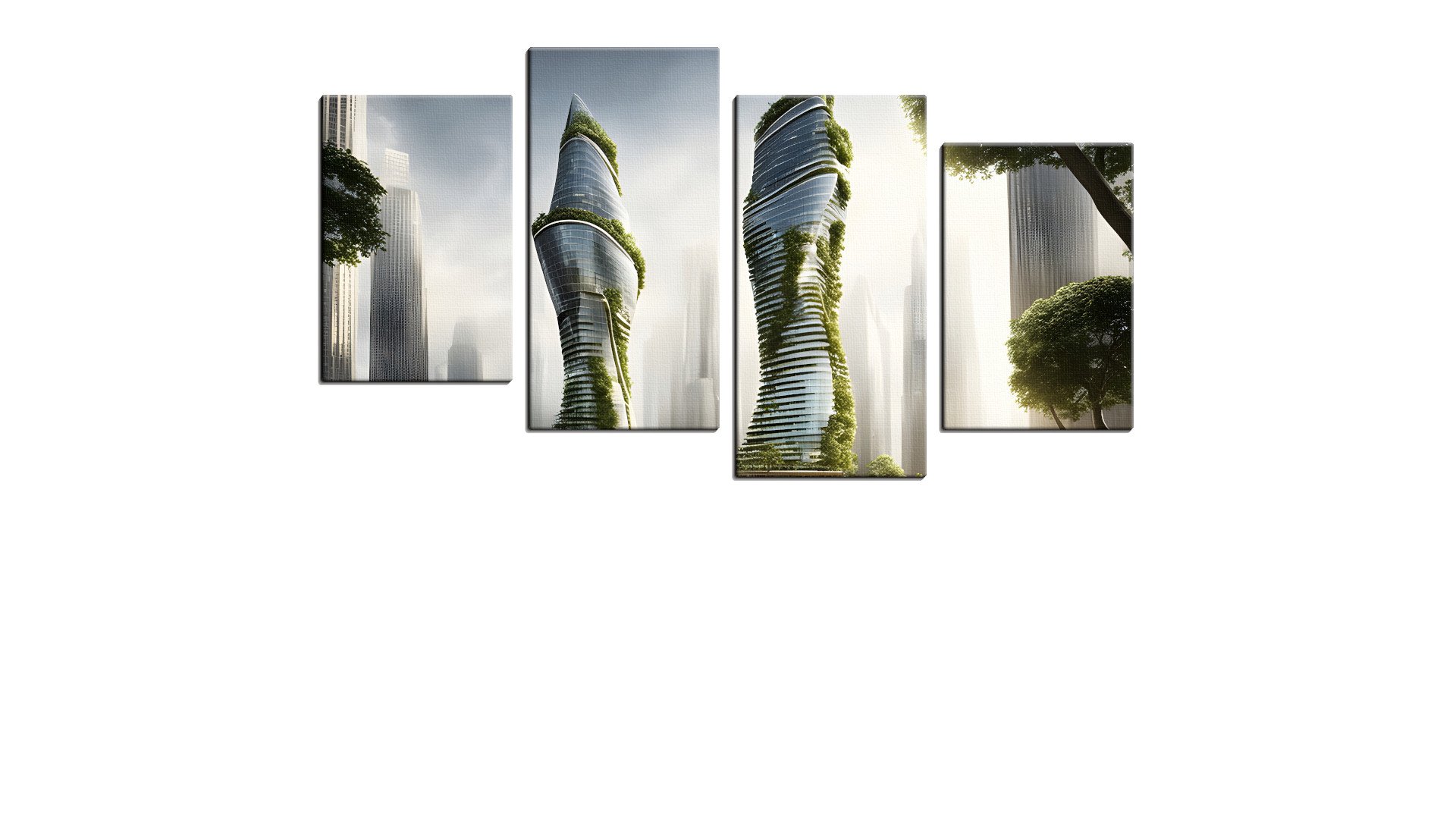 Couple of Skyscraper of Tomorrow