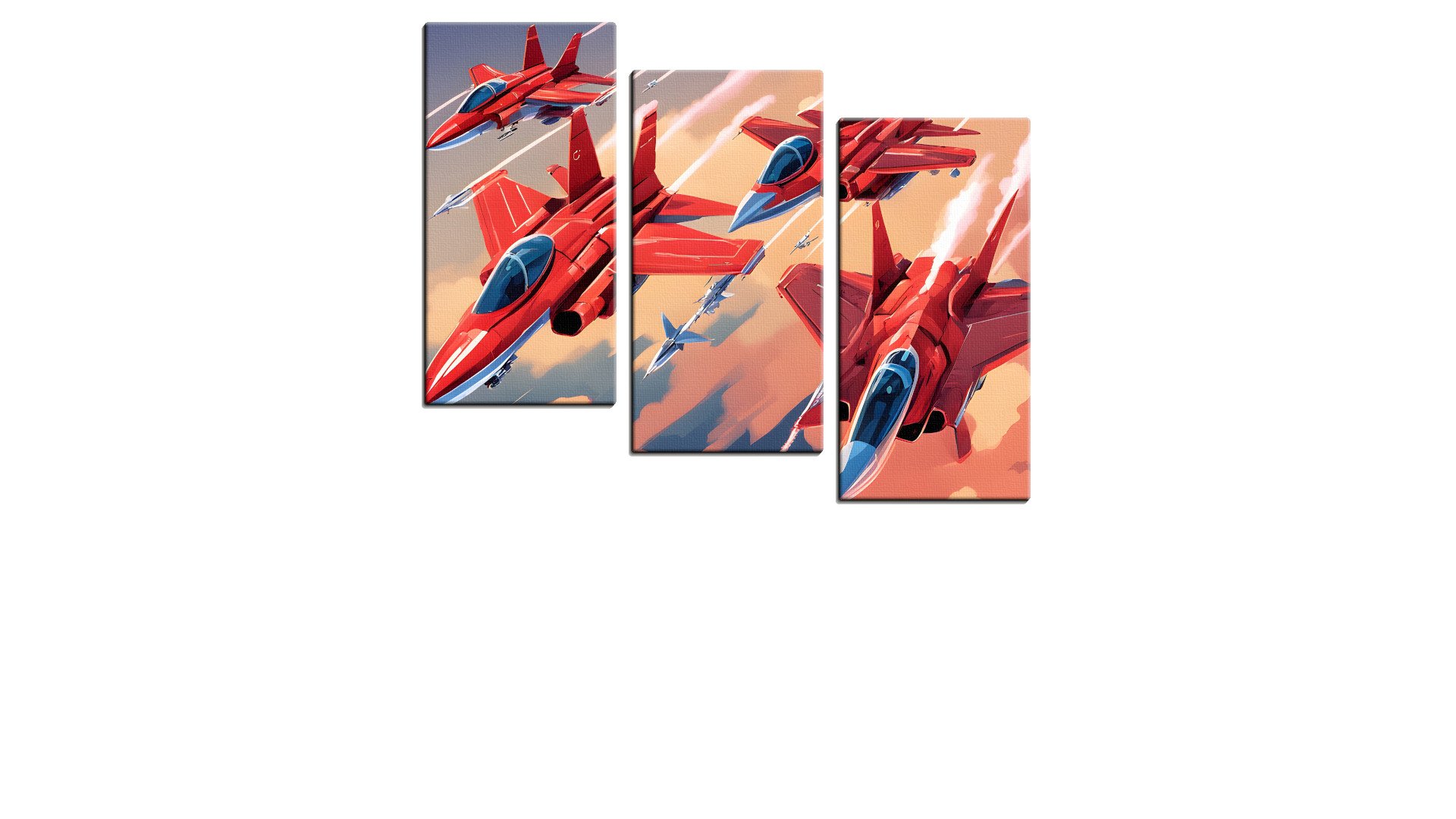 Group of Red Arrows
