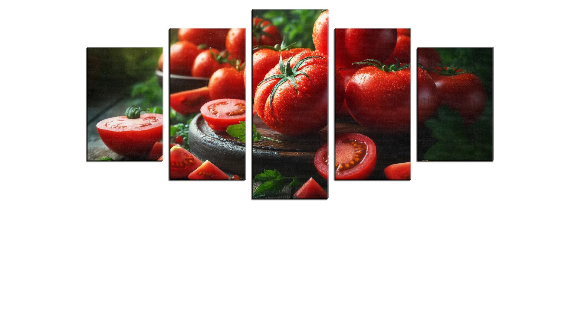 Juicy Table of Tomatoes