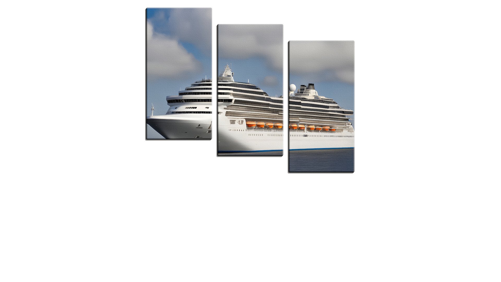 Large Cruise Liner on a Calm Sea