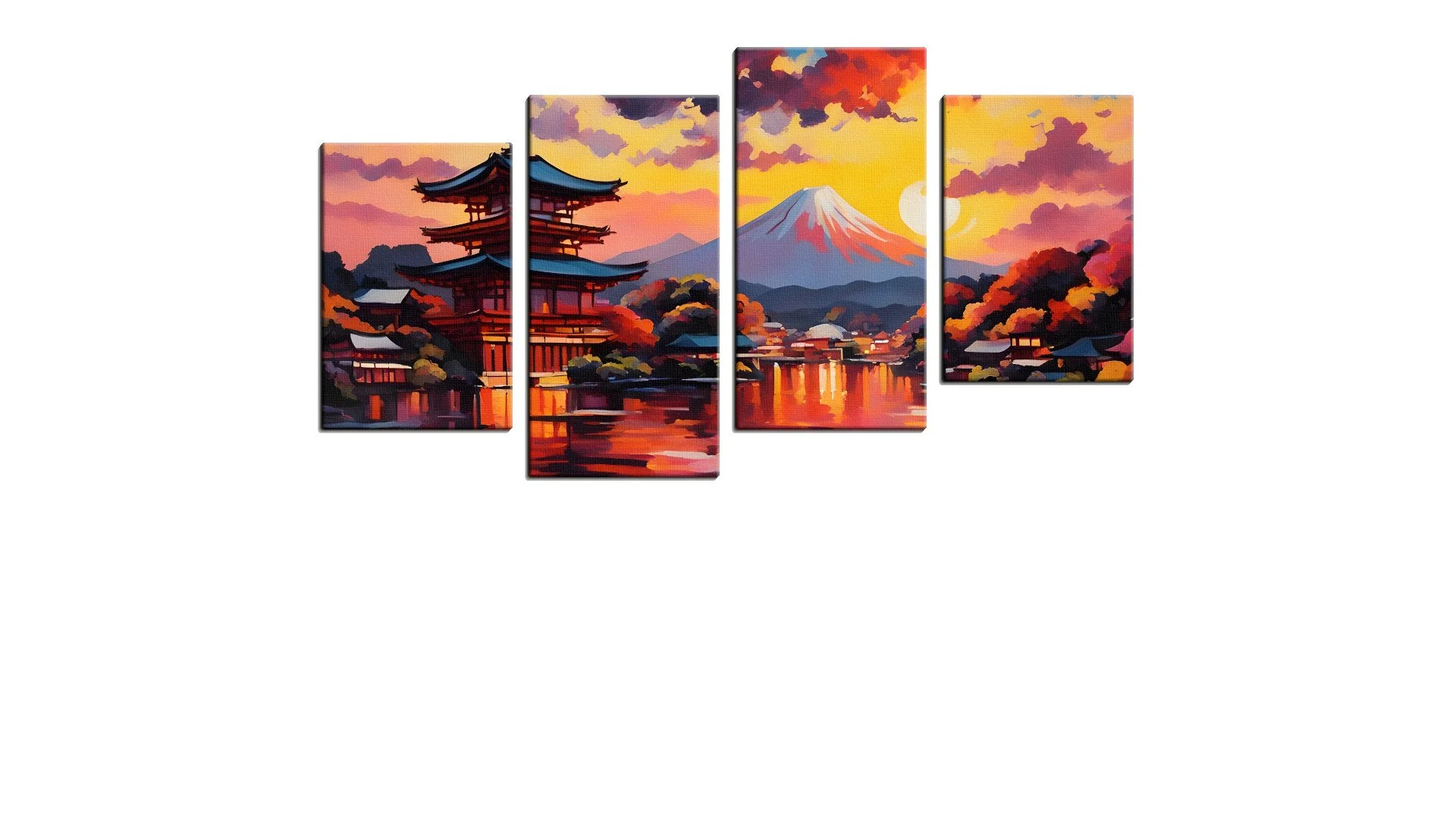 Sunrise over Mount Fuji