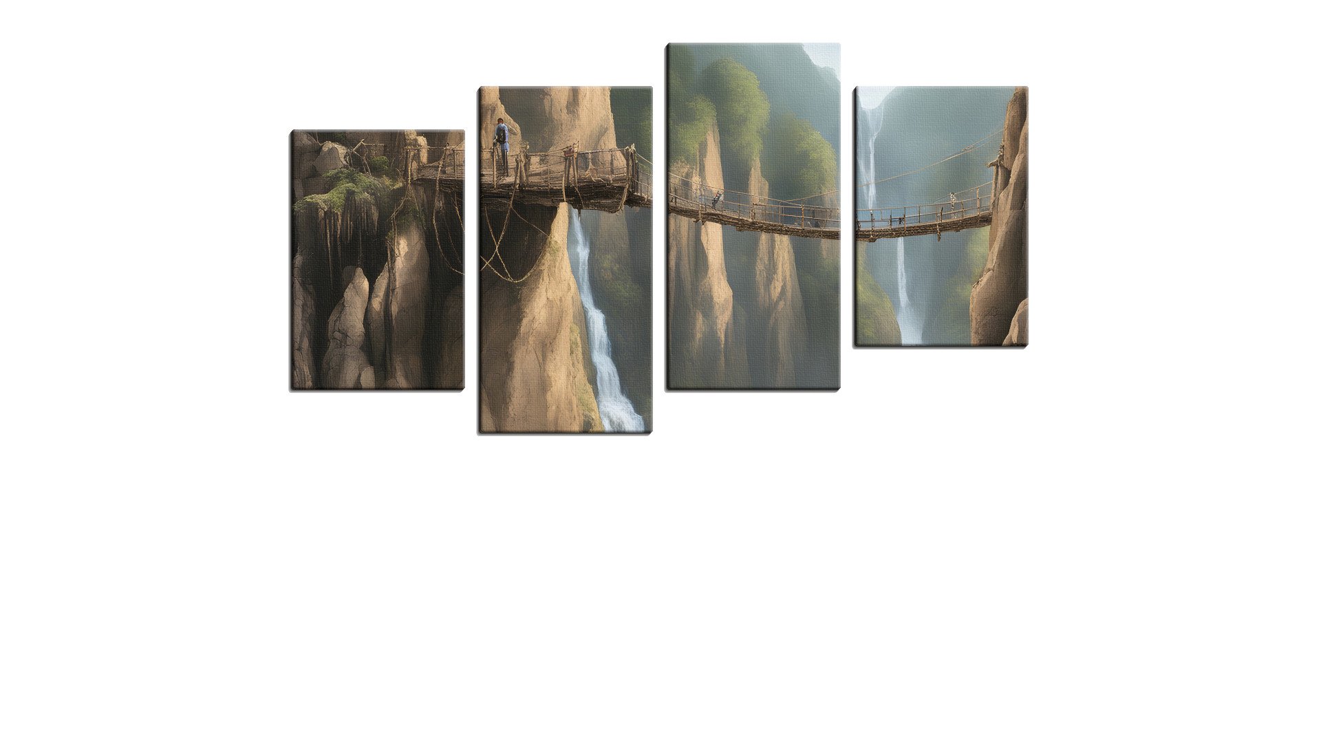 Rope Bridge to Nowhere