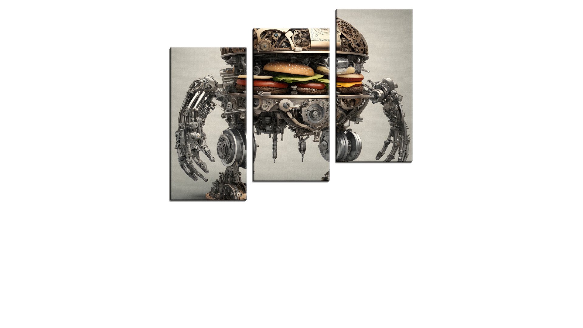 Mechanical Burger eating Burgers