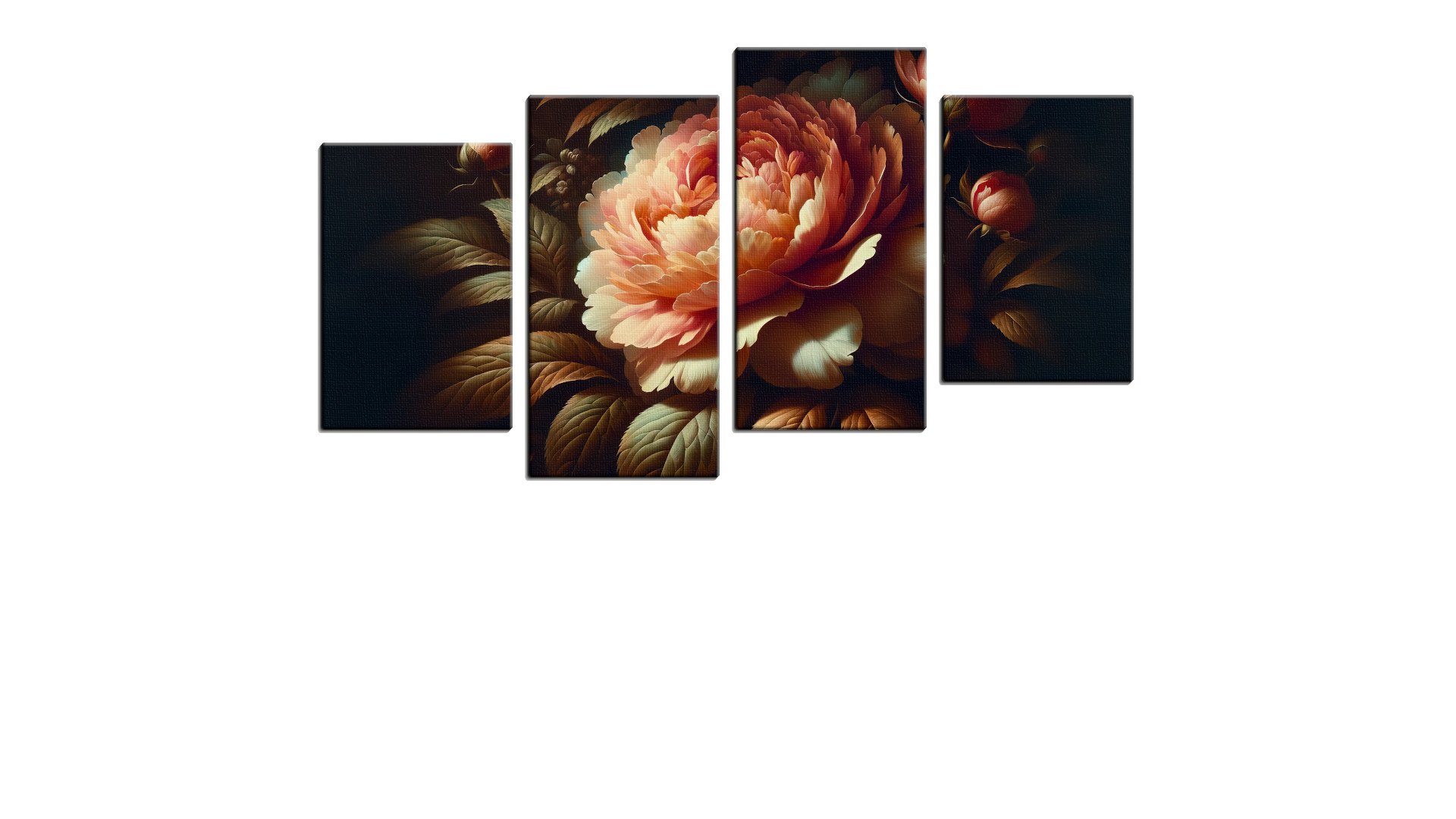Shadowed Pink Petalled Flower