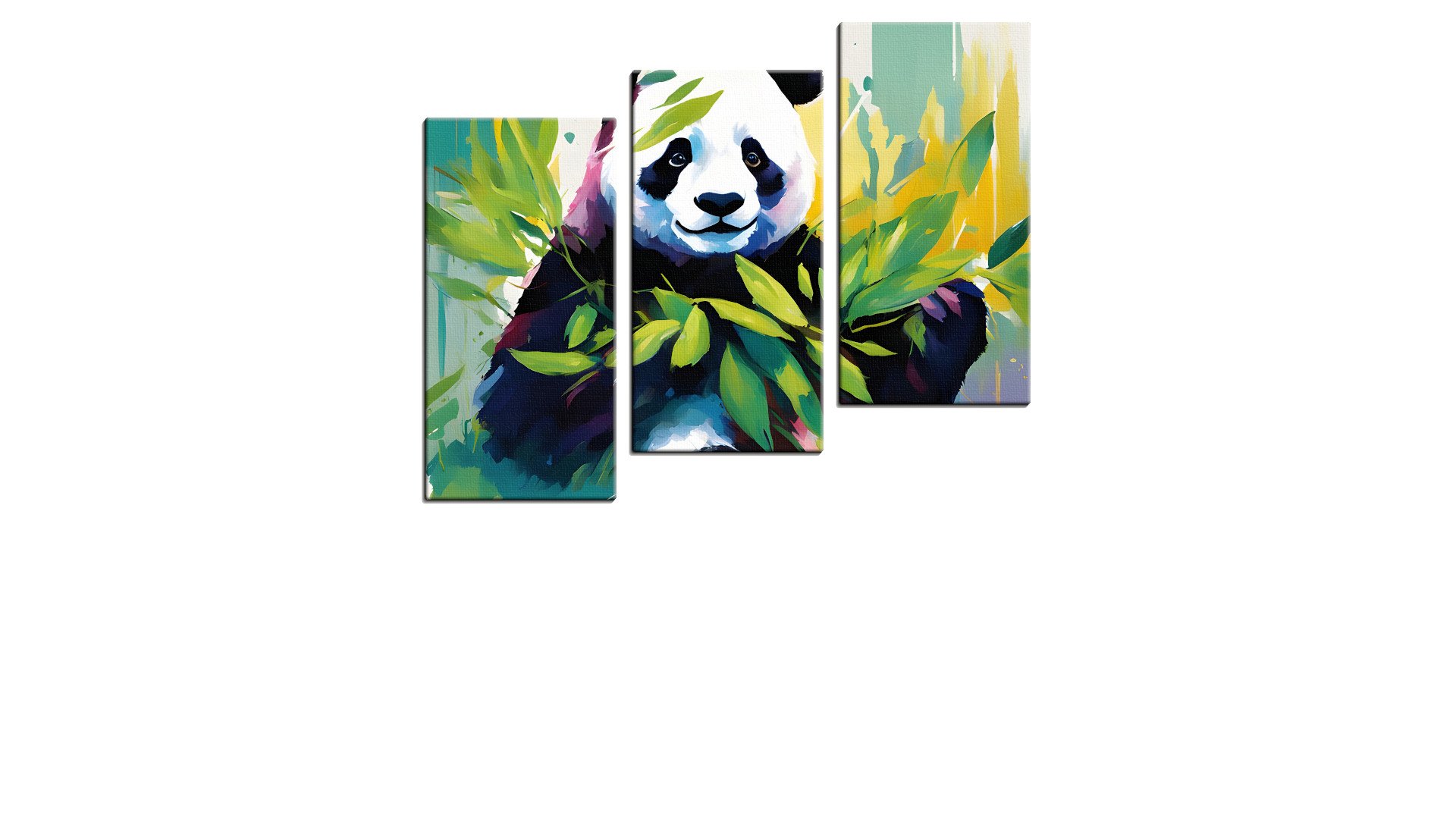 Panda Playing with their Food
