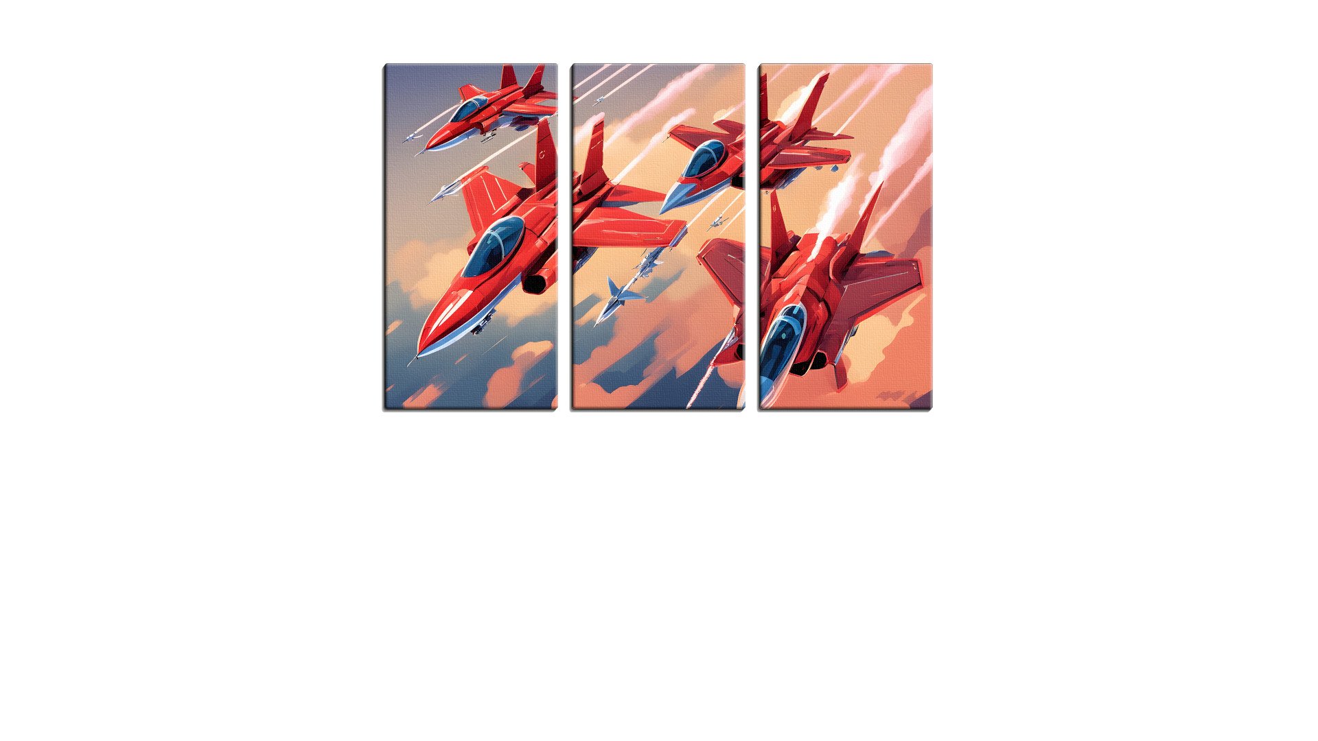 Group of Red Arrows