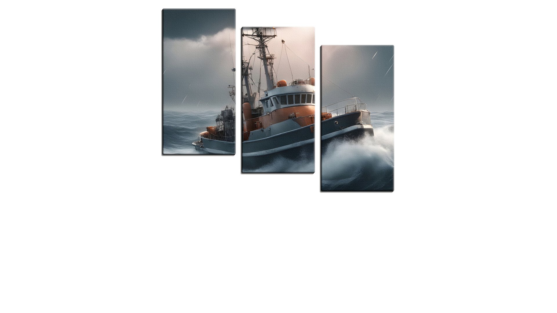 Lifeboat searching the Seas
