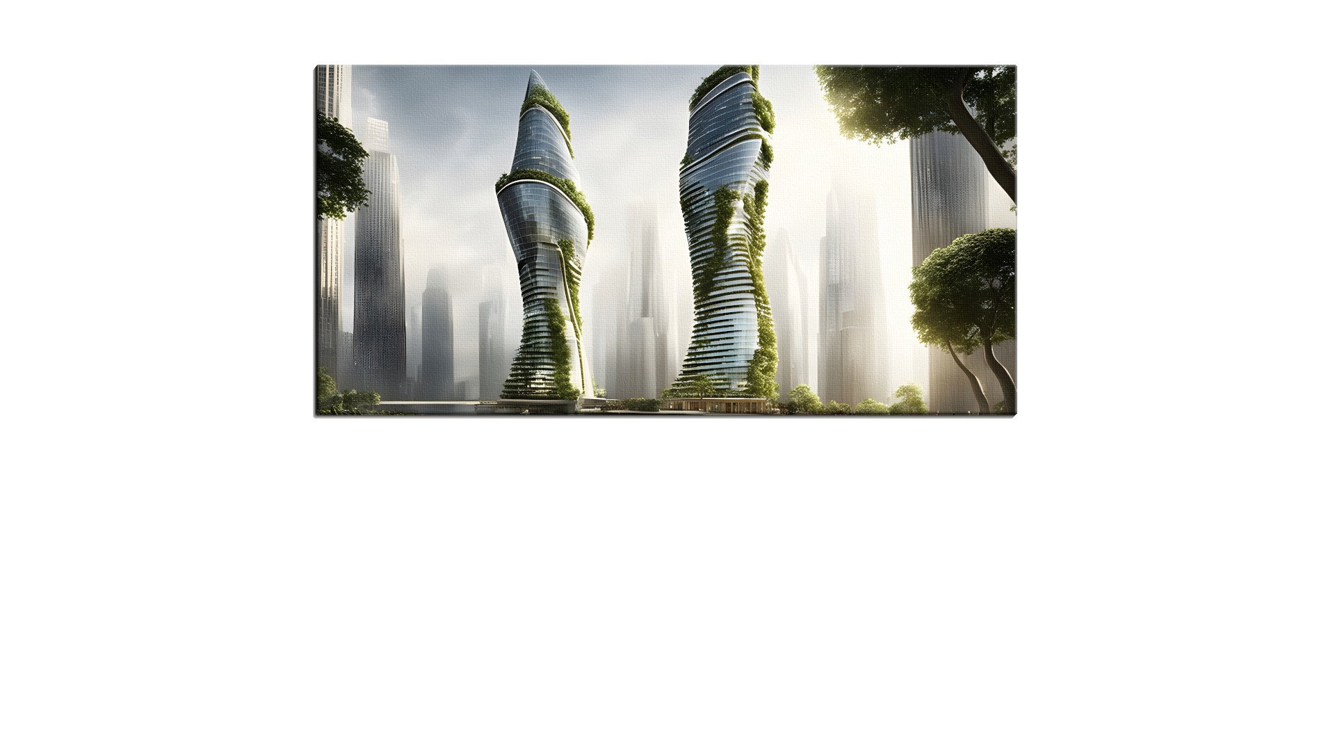 Couple of Skyscraper of Tomorrow