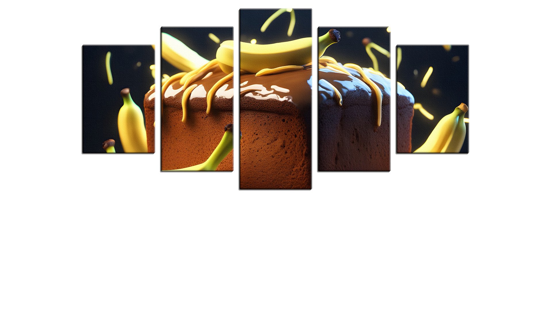 Rain of Bananas on Banana Bread