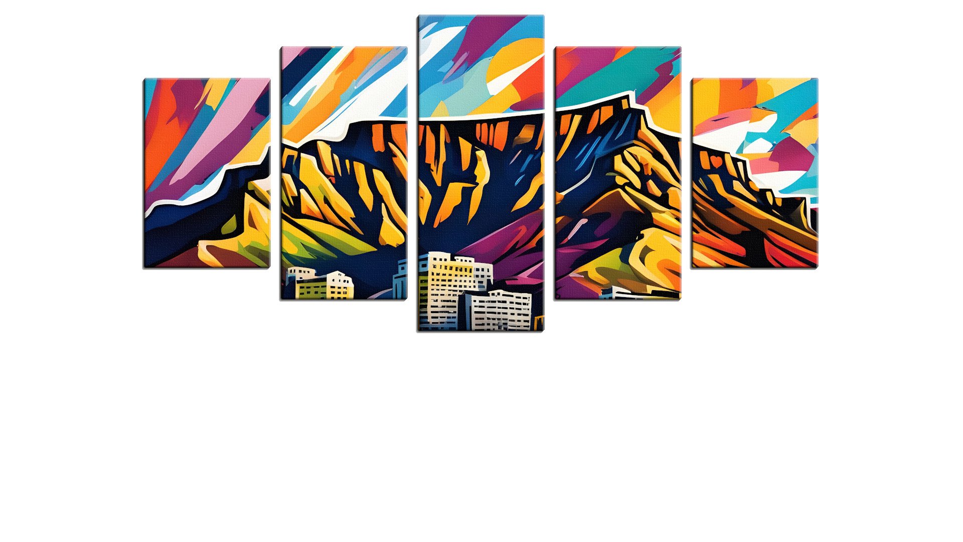 Artistic View of Table Top Mountain