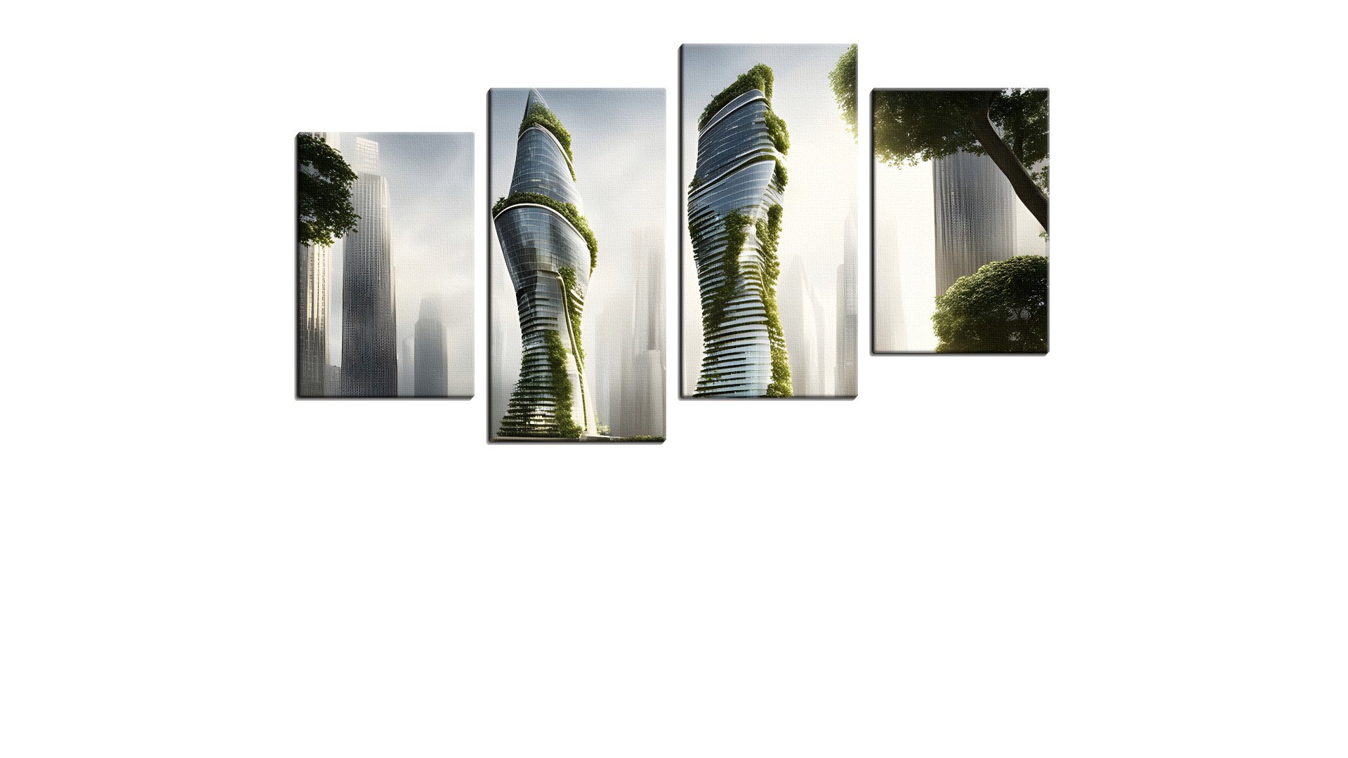 Couple of Skyscraper of Tomorrow