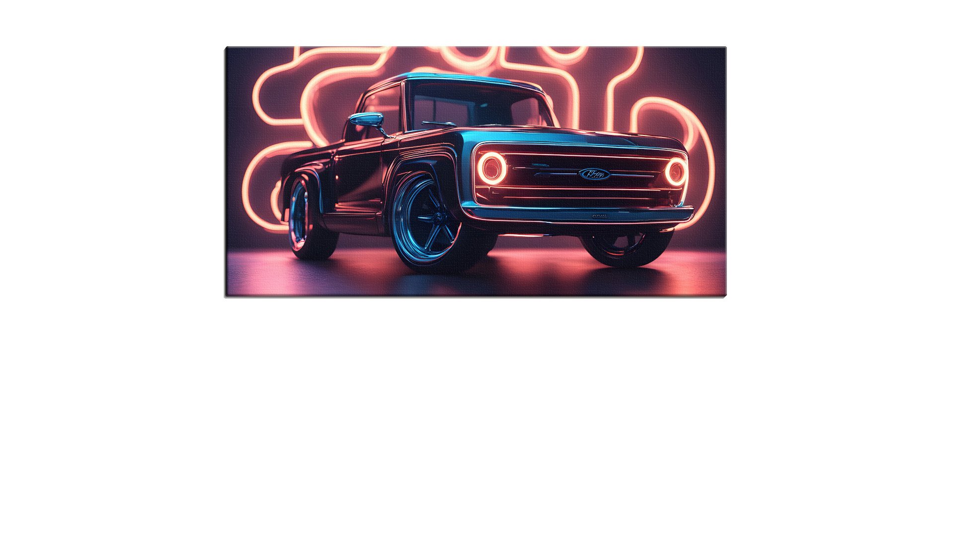 Vibrant Neon Pick Up