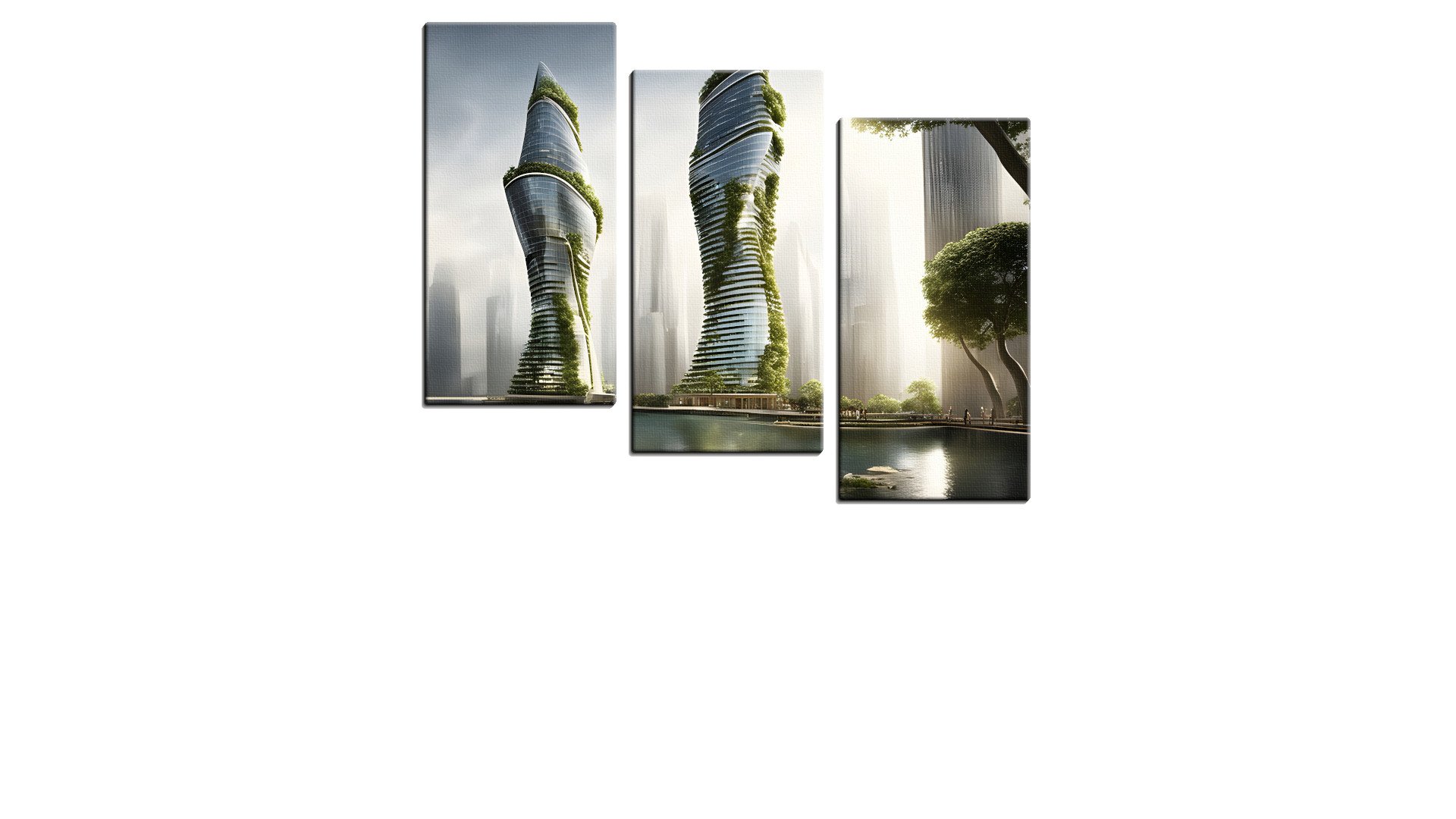 Couple of Skyscraper of Tomorrow