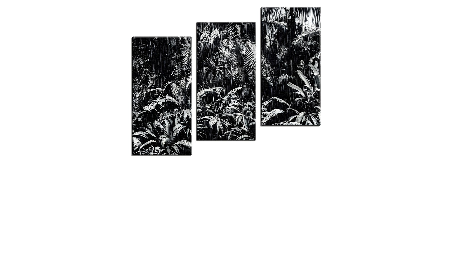Monochrome Jungle with no Way Through