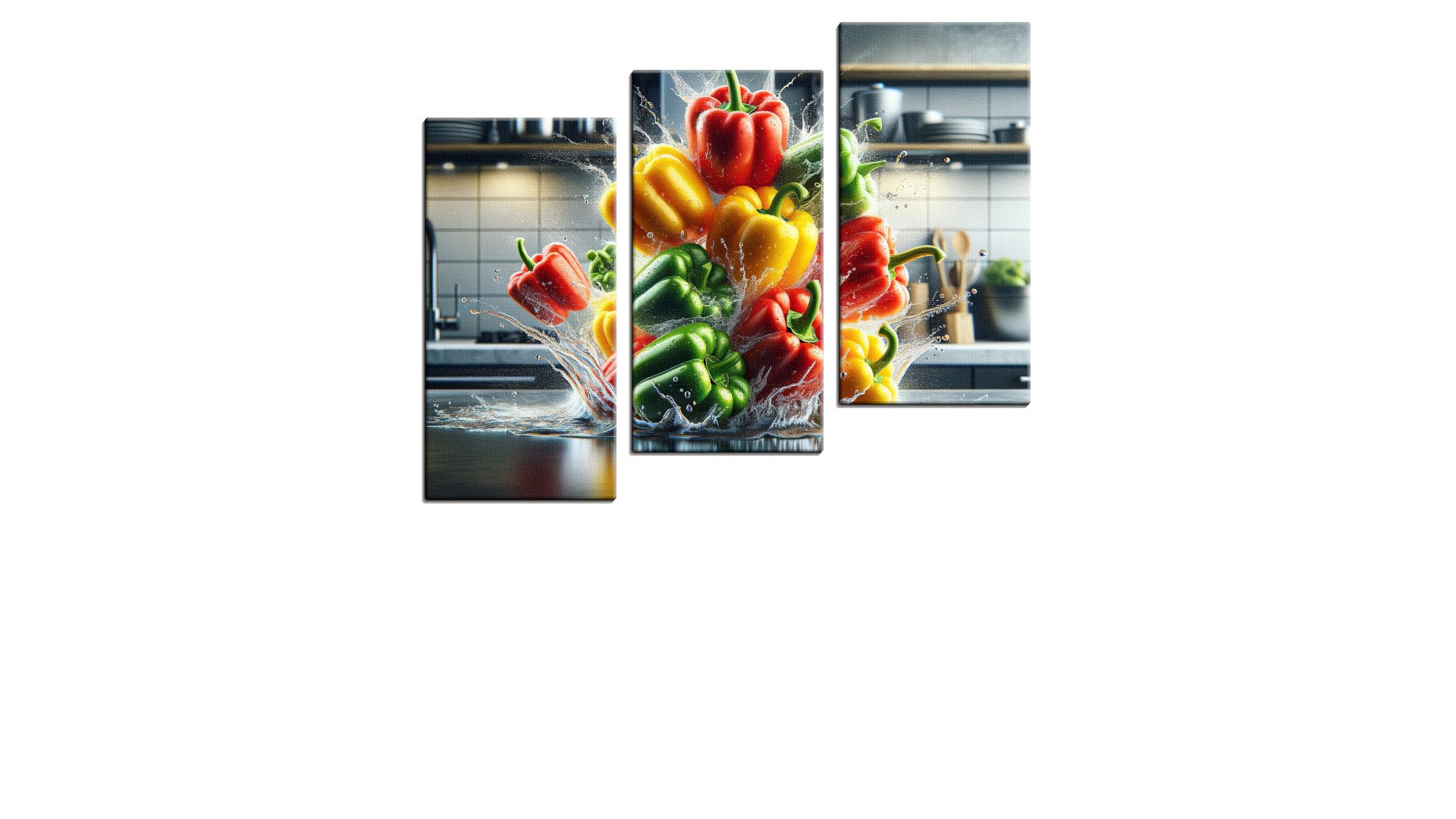 Mad Mash of Peppers in the Kitchen