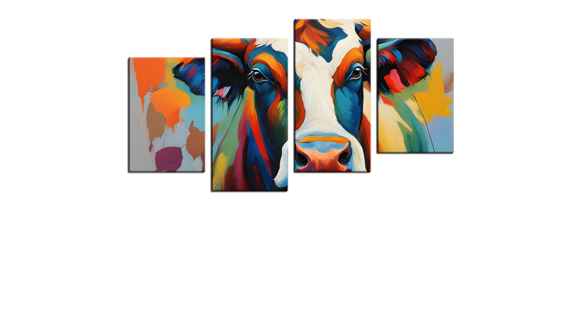 Colourful Chilled Cow