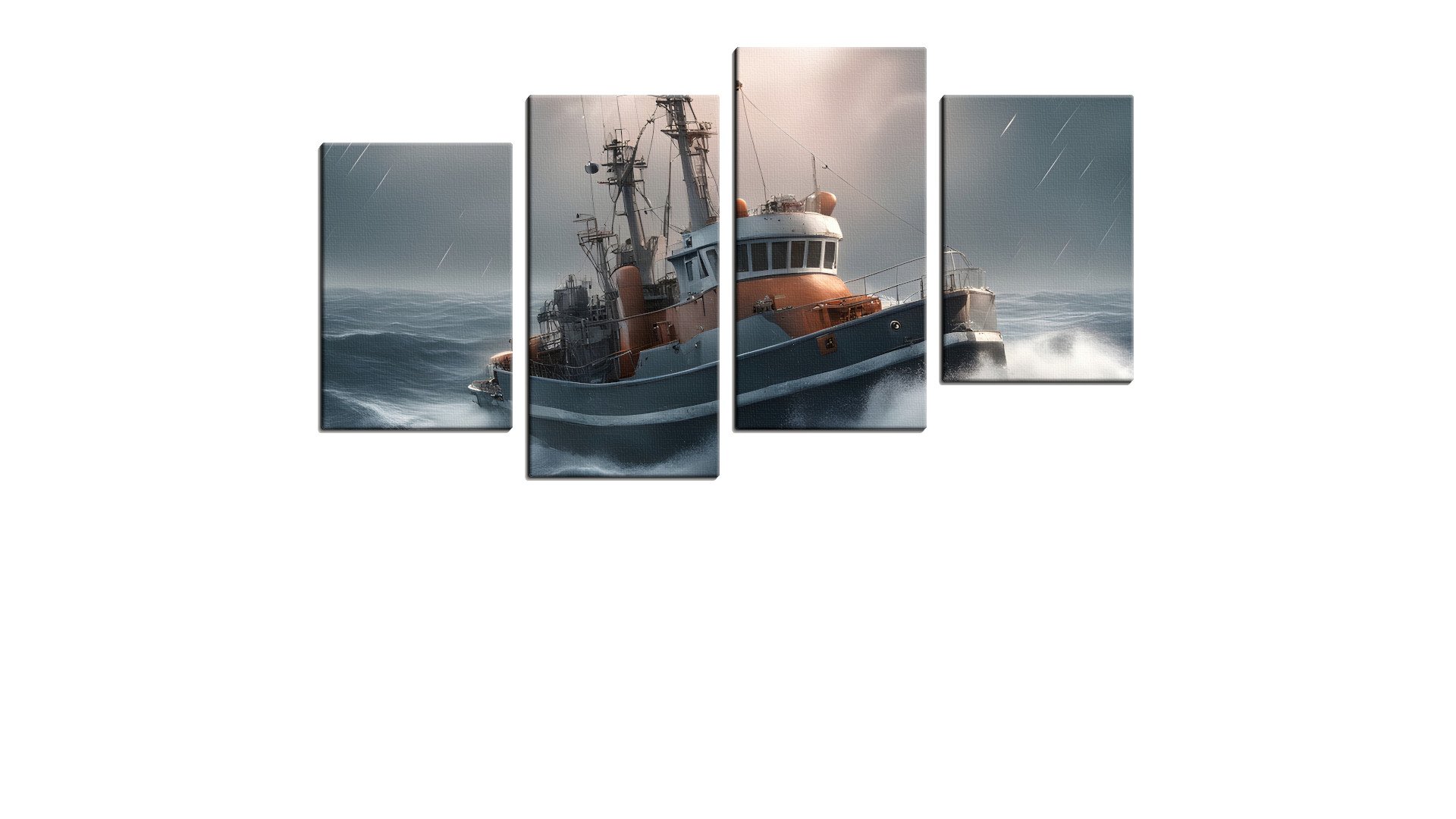 Lifeboat searching the Seas