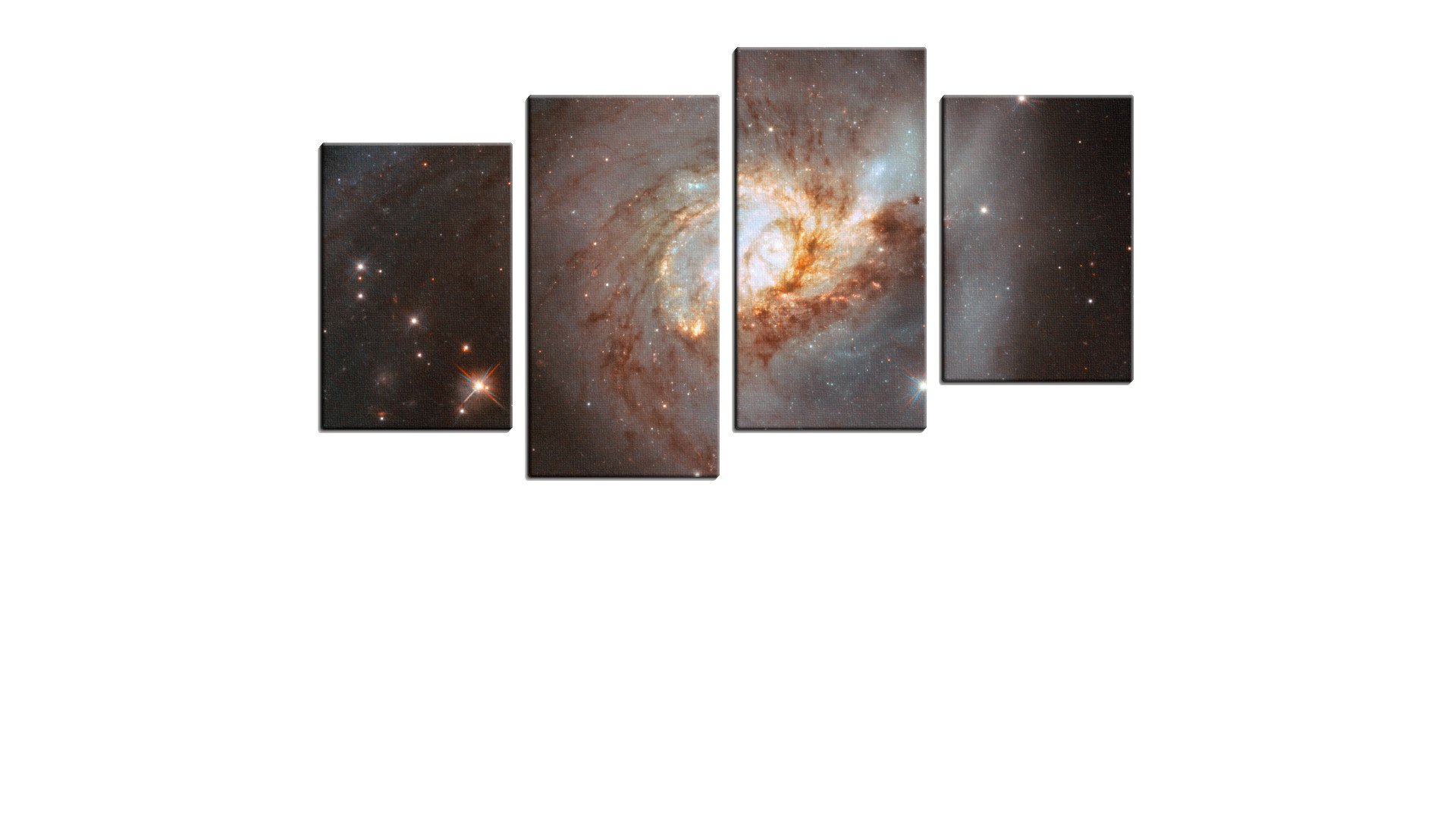 Hubble Image of Peculiar Galaxy NGC 3256