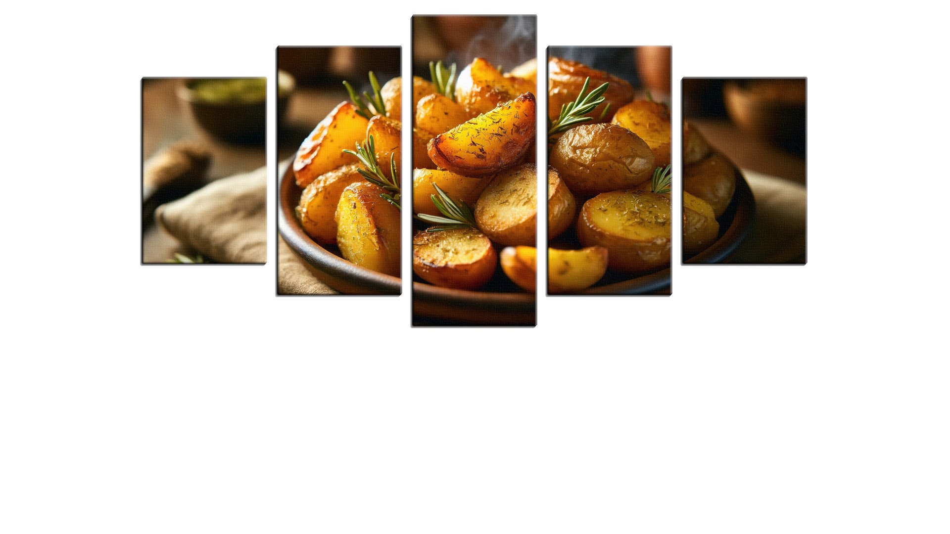 Delectable Bowl of Roasted Potatoes