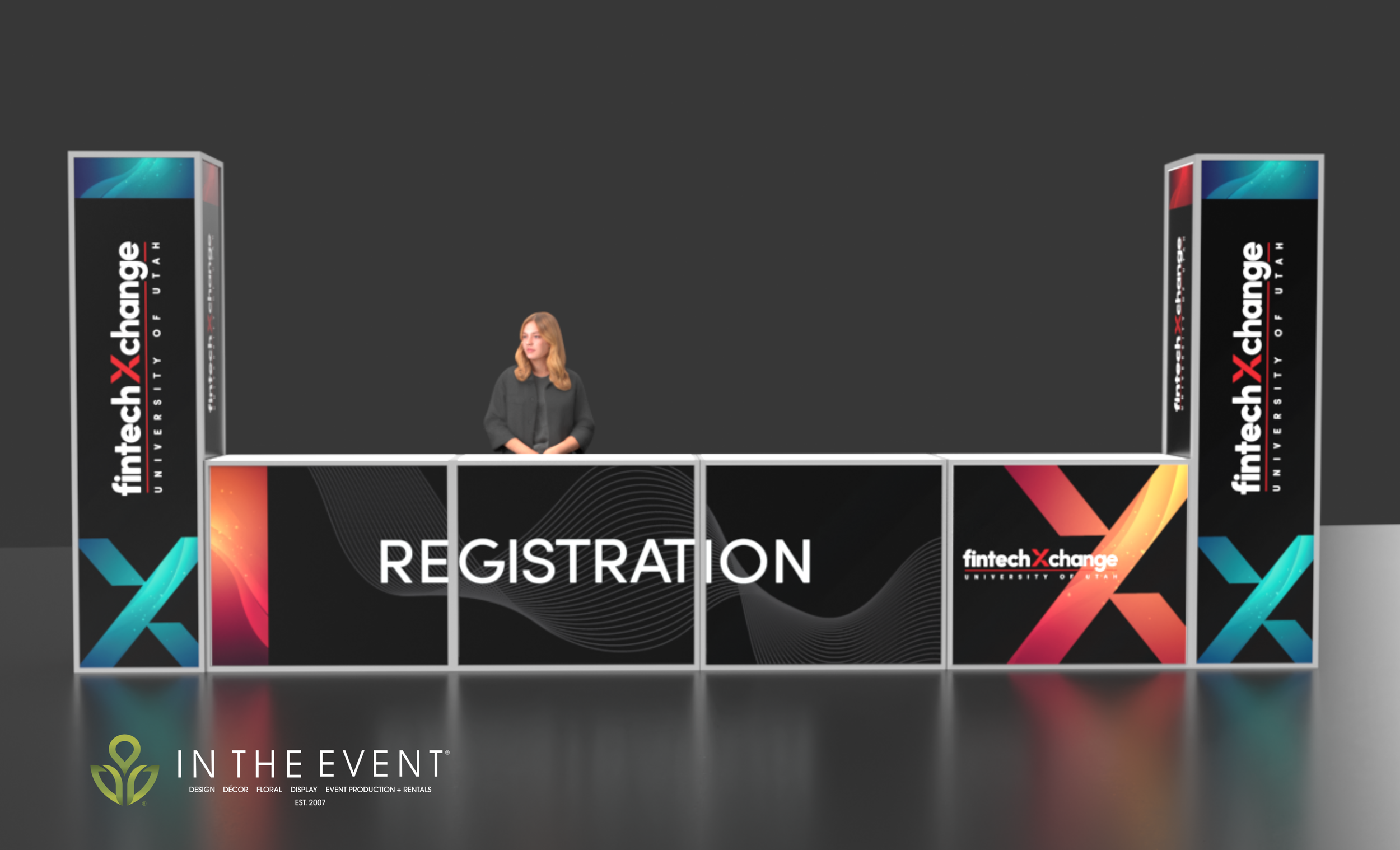 Fintech Xchange Counter Concept