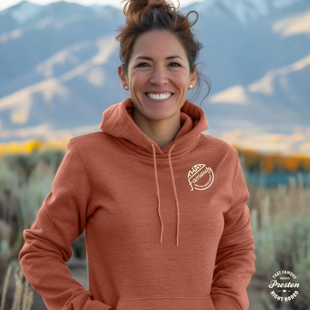 Preston Rodeo Hoodie Mockup