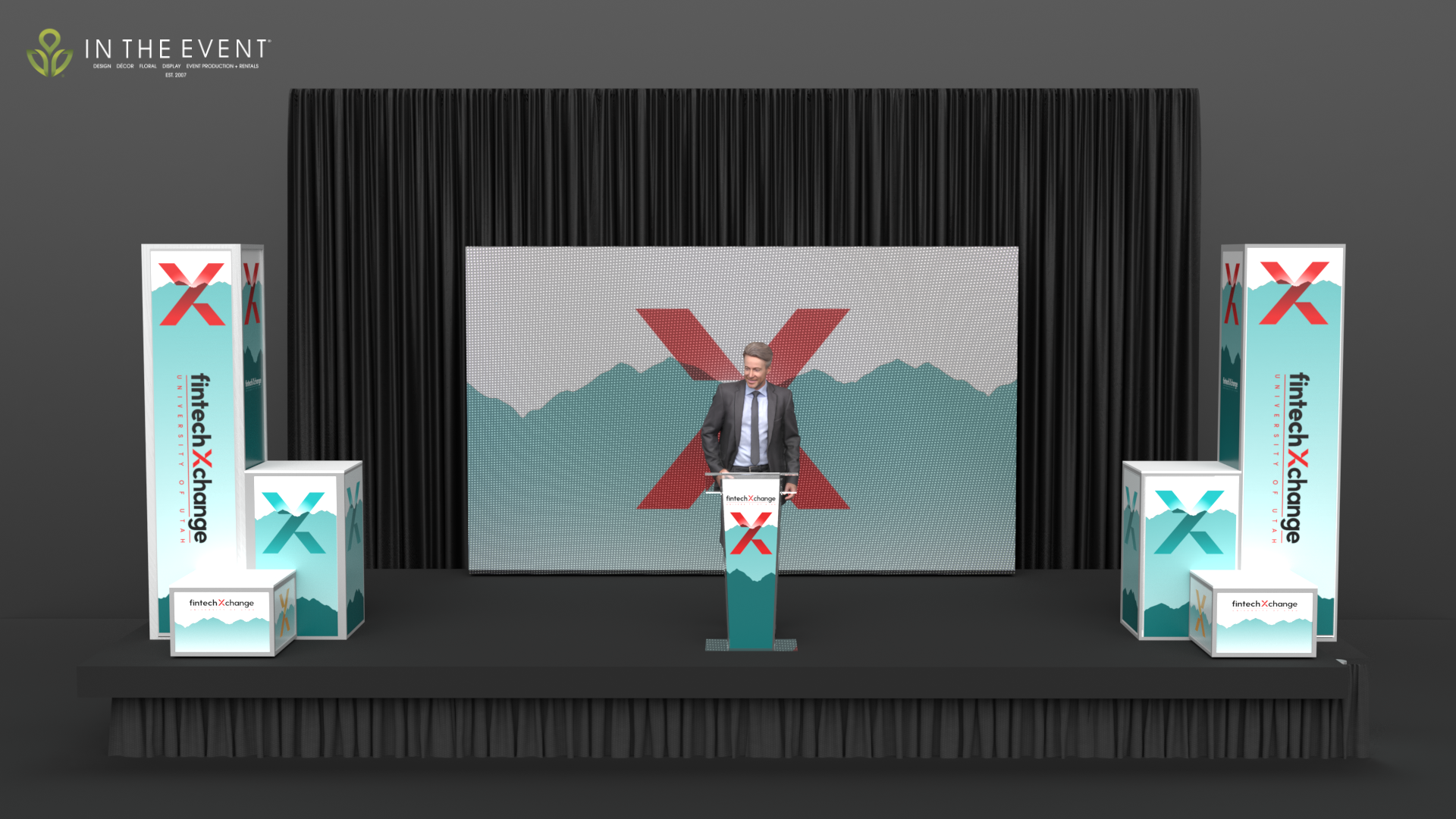 Fintech Xchange Stage Concept